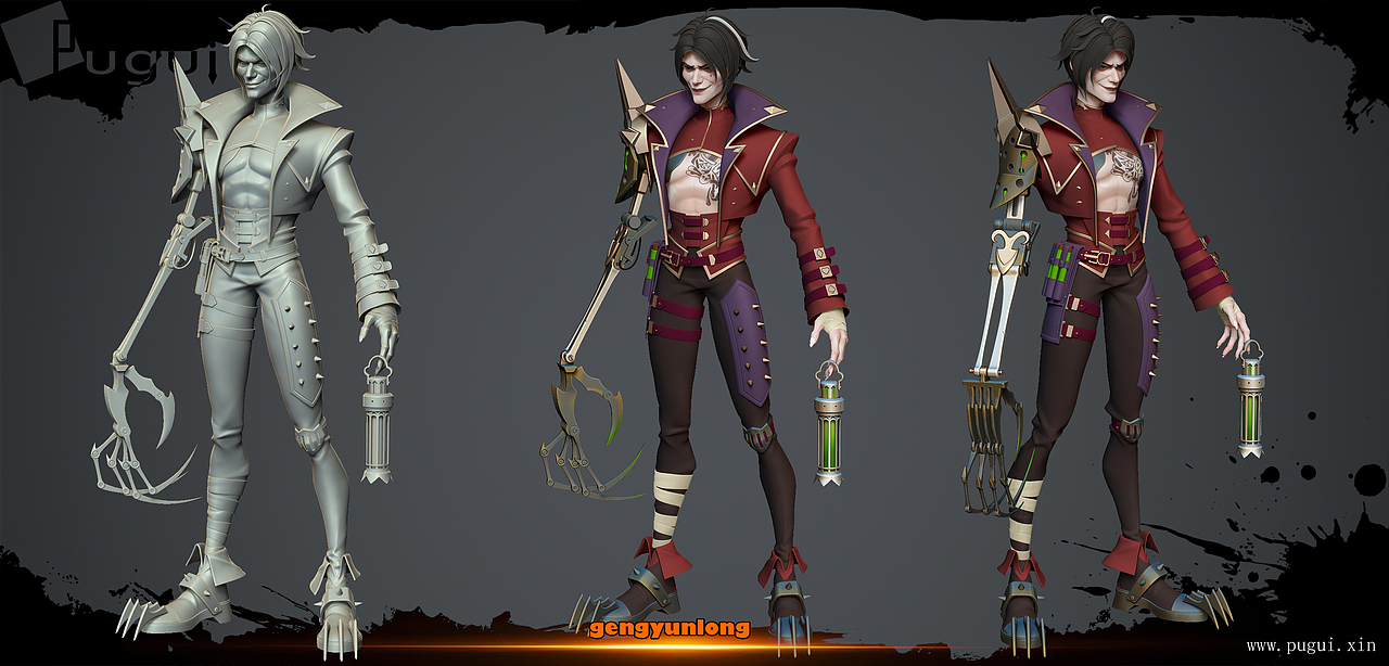 pugui游戏--角色精品班学员作品（图ZMzUxMzY5OTAw） - 人物/生物 - 站酷设计师pugui游戏原创素材 - 站酷ZCOOL