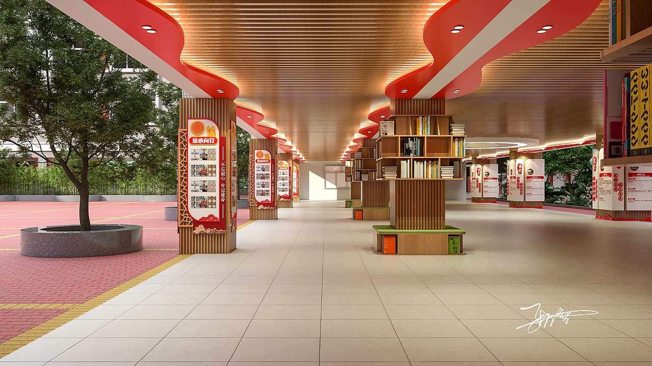 学校风雨场改造（图ZMjk3MDI0NDU2） - 其他空间 - 站酷设计师设感原创素材 - 站酷ZCOOL