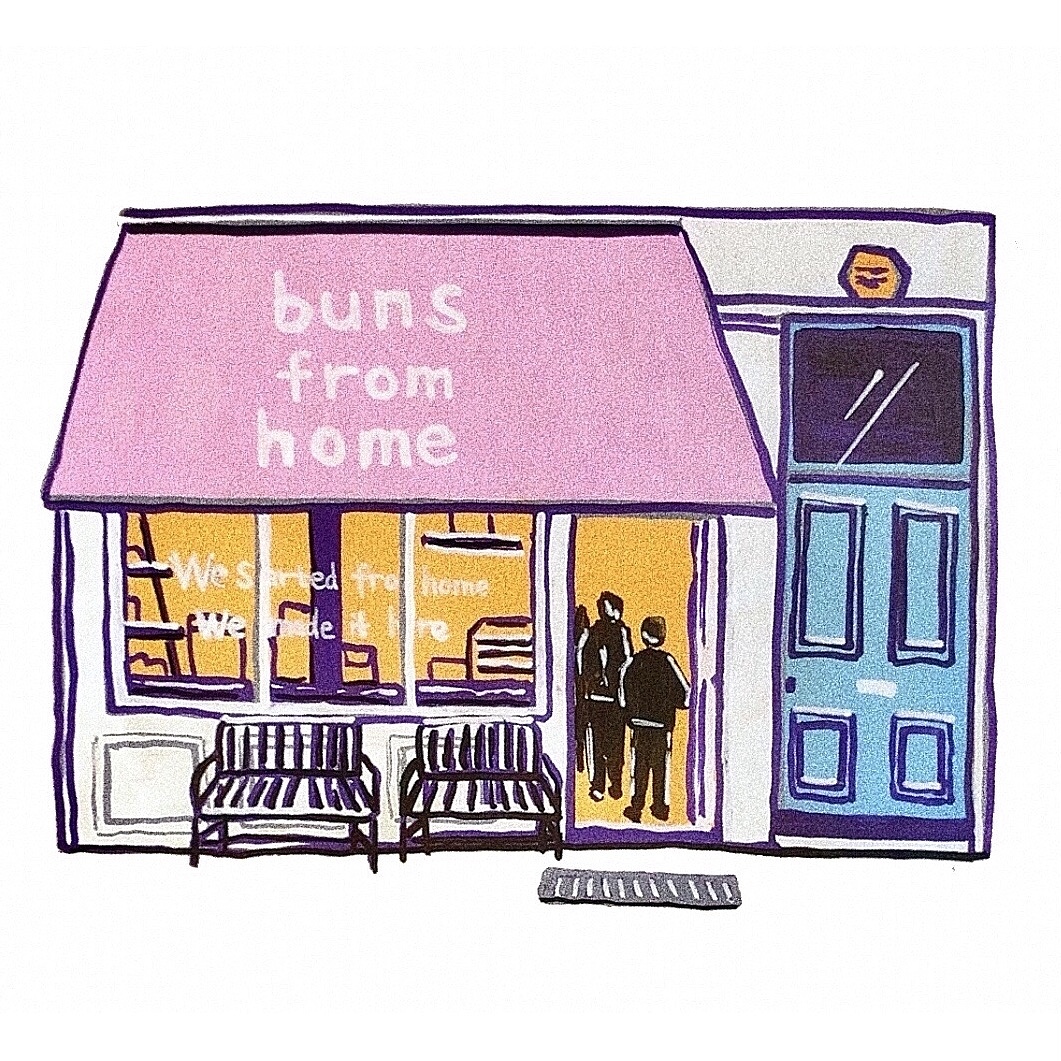 插画｜丙烯马克笔-伦敦街景店铺速写（图ZMzEzMjI4MjQw） - 创作习作 - 站酷设计师YIWENSONG原创素材 - 站酷ZCOOL