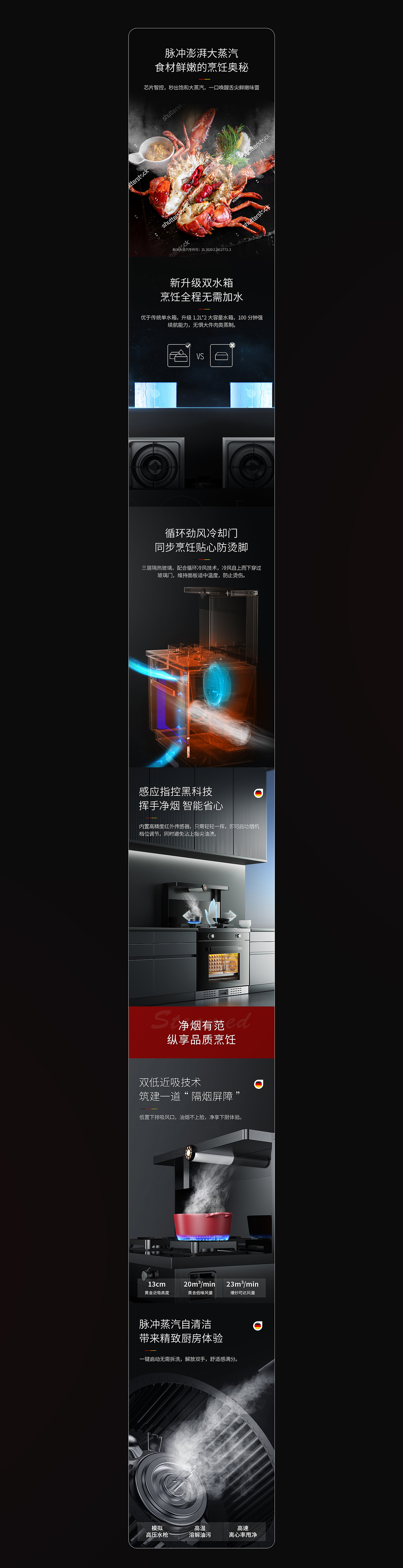 AUG集成灶/详情页设计/厨电渲染（图ZMzA1MTI4MjQ4） - 电商 - 站酷设计师视界SJie原创素材 - 站酷ZCOOL