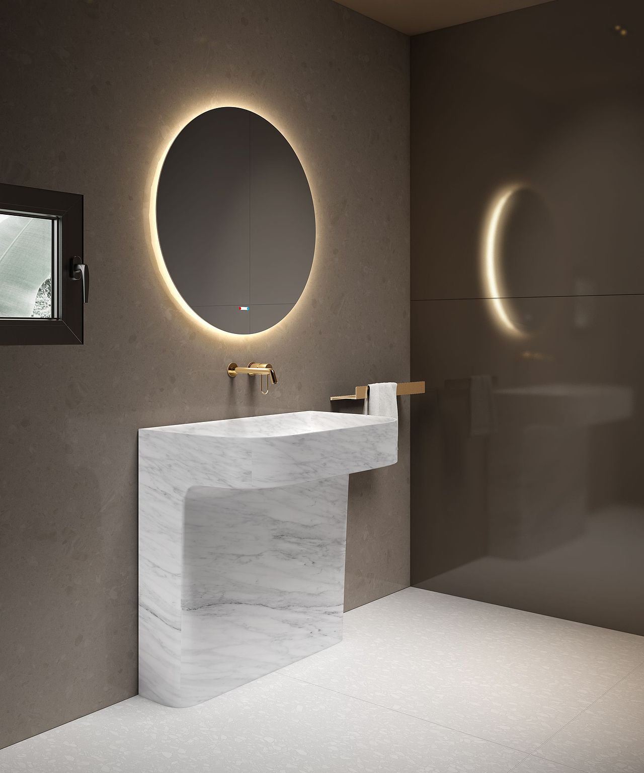 Marble Products<br>手工精抛镜面级打磨<br>由资深石材师傅手工精抛,所有边角都经过细致的抛光打磨处理,在石材本身特性的基础上,增加了美观度和观赏性,提升生活品质。