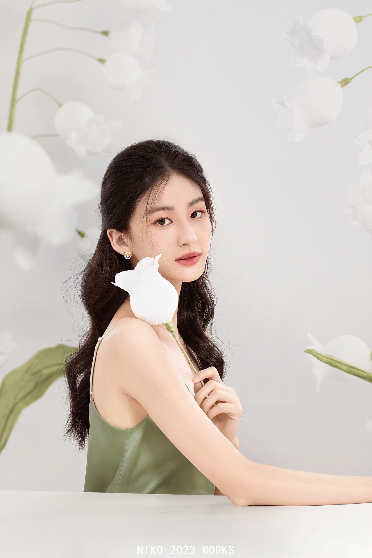丨JEWEJLY WORKS丨少女如铃兰花般纯粹美好丨（图ZMzU4ODQ0NzM2） - 人像摄影 - 站酷设计师妮可niko1原创素材 - 站酷ZCOOL