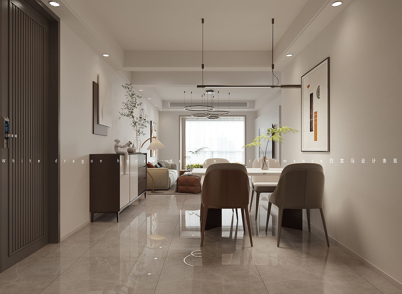 现代极简客餐厅