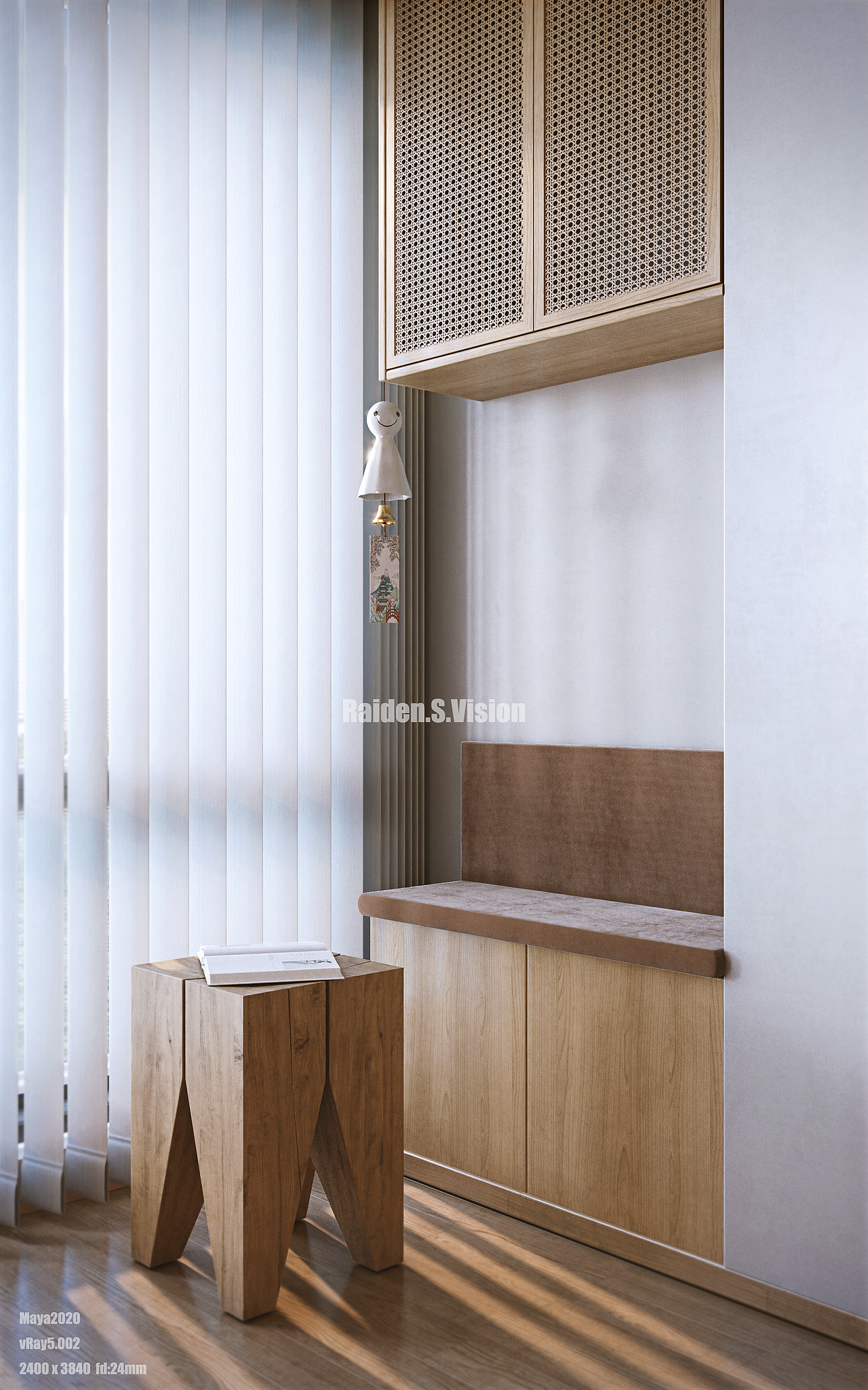 阳台休闲阅读区