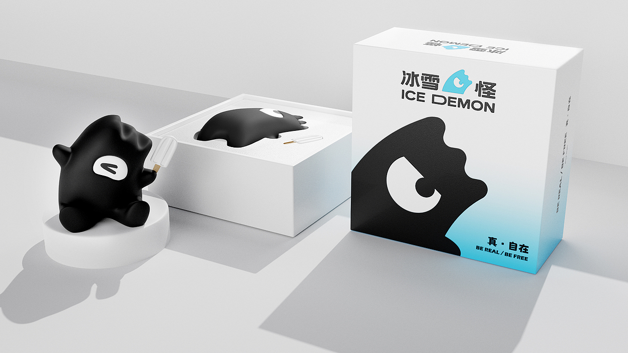 冰雪怪ice demon 品牌全案（reddot winner 2023 ）（图ZMzUwNzcwNTAw） - 品牌 - 站酷设计师白光whittars原创素材 - 站酷ZCOOL