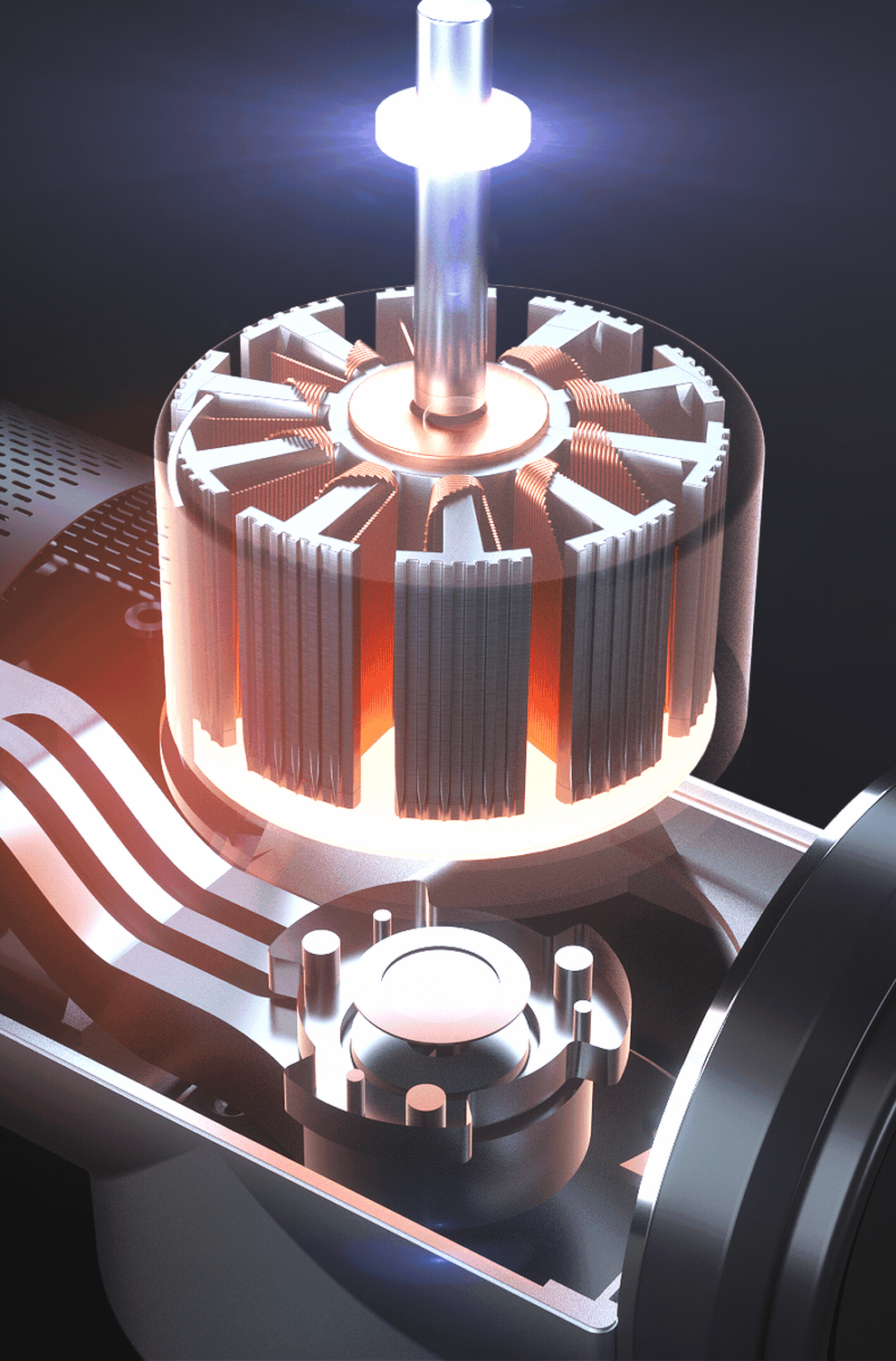 筋膜枪电机动图