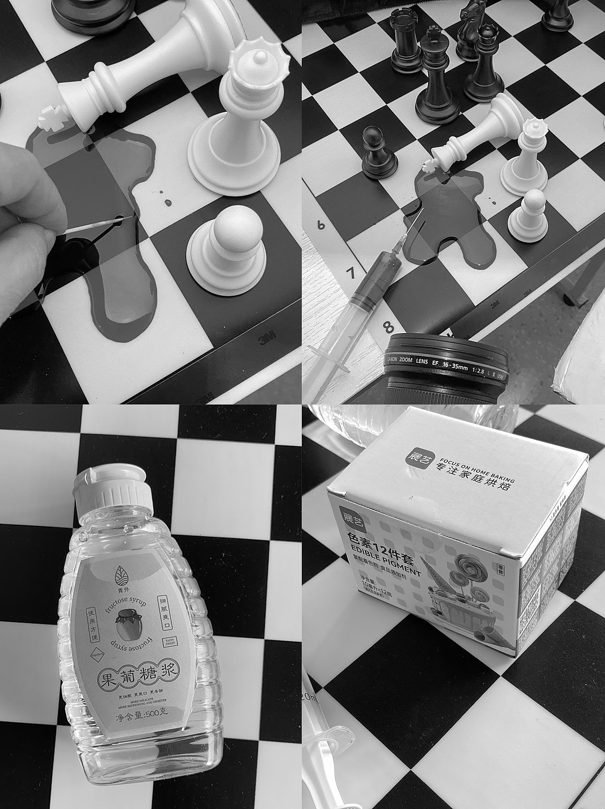 CHANEL N°5 香奈儿香水 红色圣诞限量版 创意拍摄