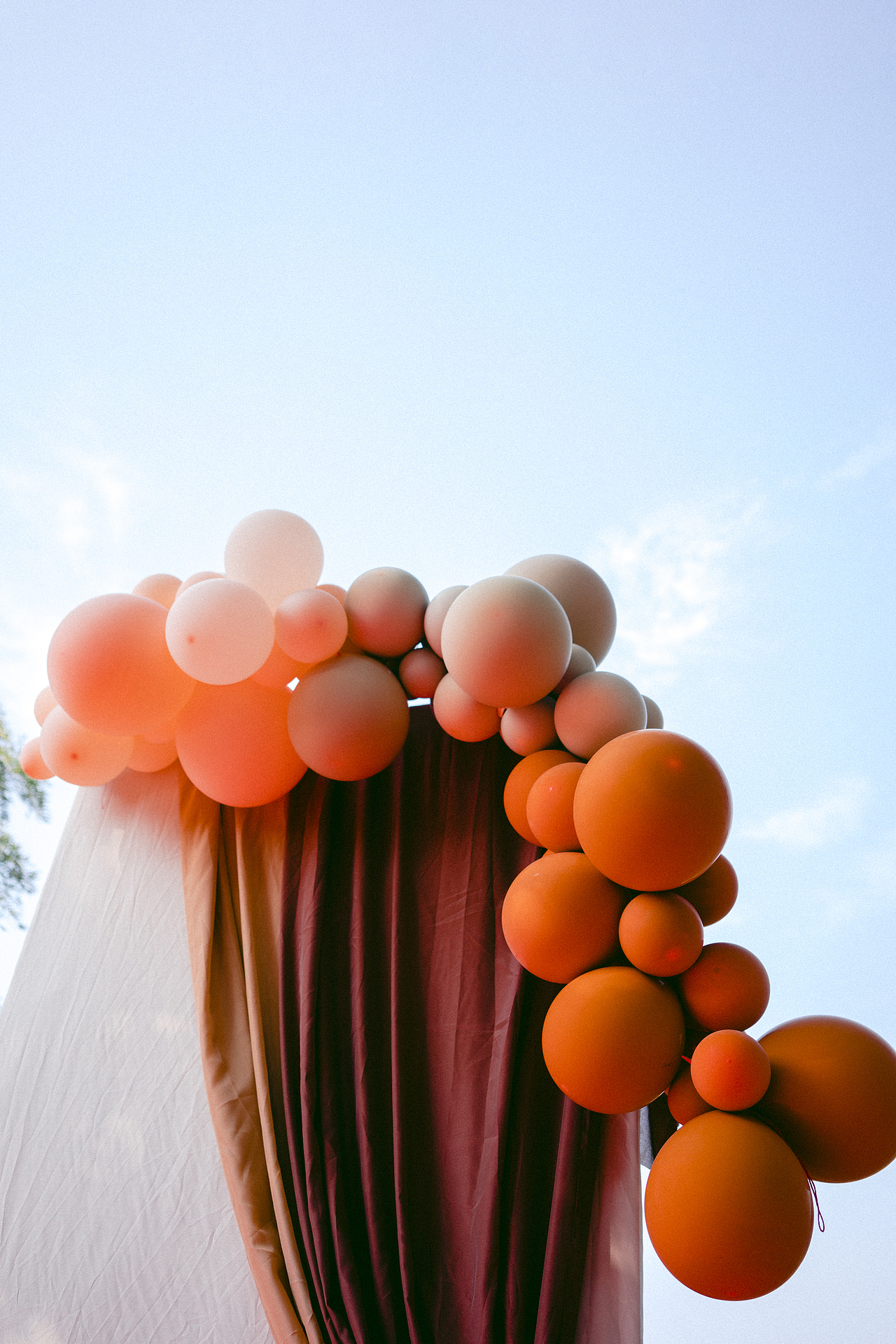 在从小长大的地方结婚.这种幸福一定带着童年的喜悦