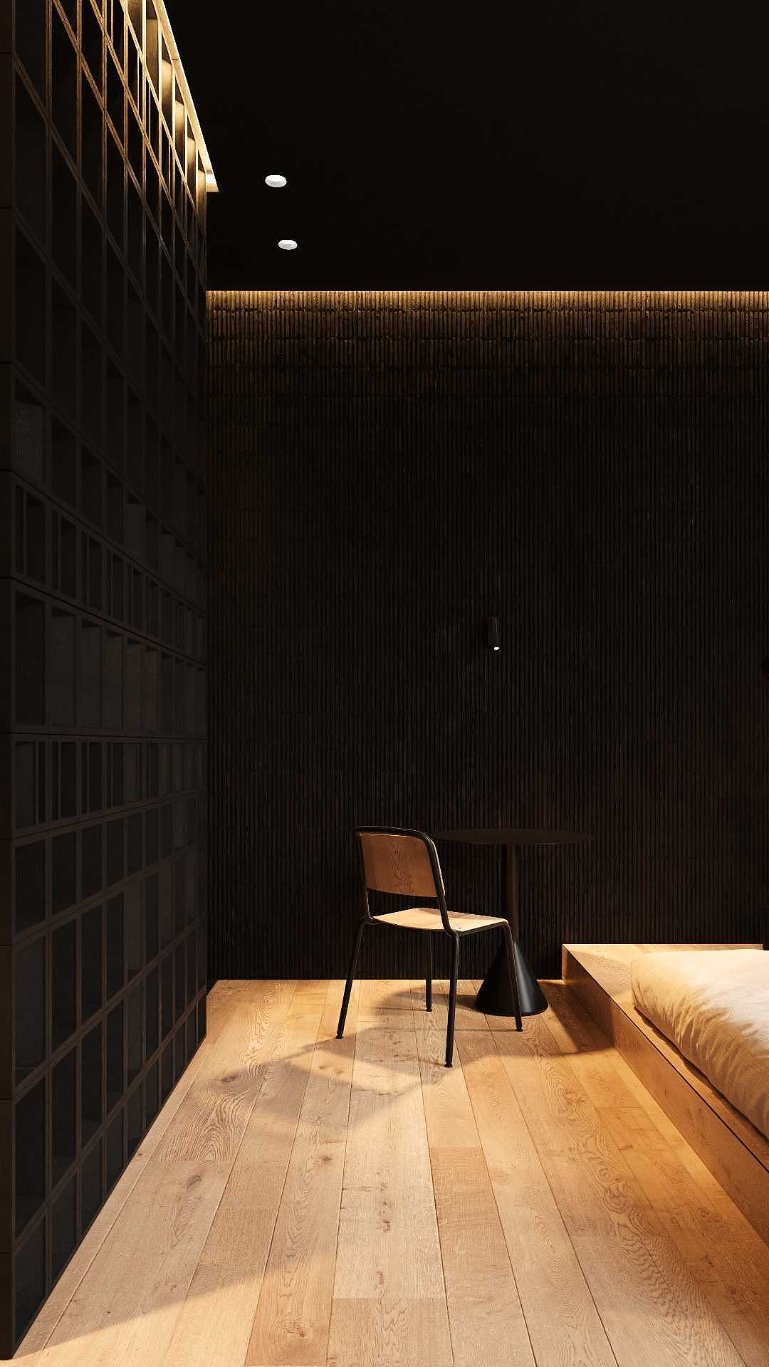 黑色森林——現代極簡別墅案例