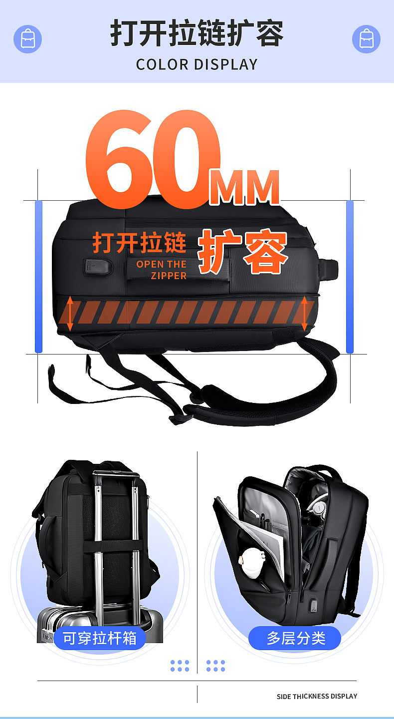 双肩包1688原创详情页展示 欢迎商业合作（图ZMzUxMzA0MDUy） - 场景 - 站酷设计师黄三泰原创素材 - 站酷ZCOOL