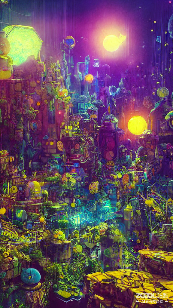 #AI创作实验室#【海绵宝宝的新世界(柠檬X海绵)】