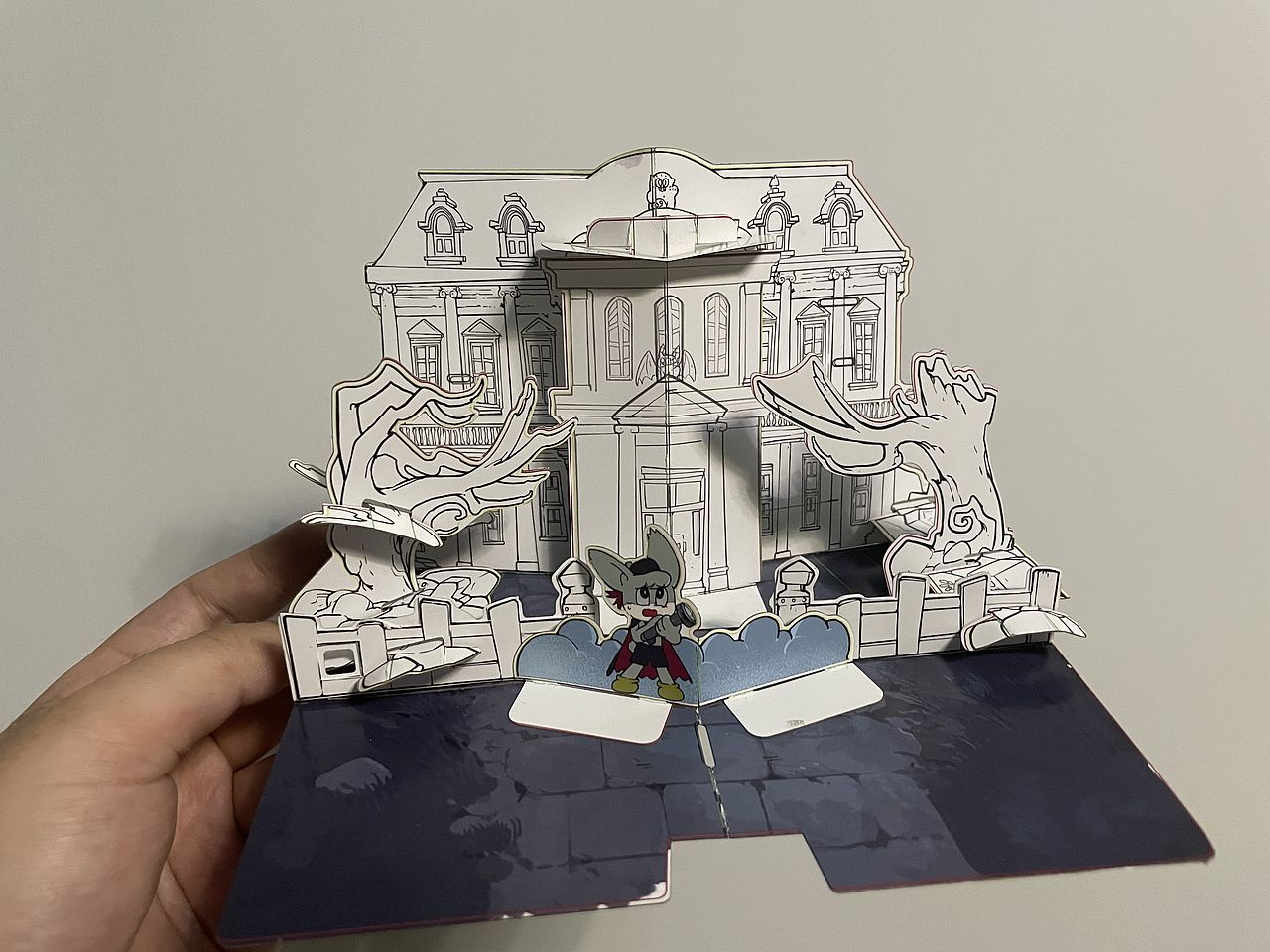 Demon Hunter 鬼屋冒险立体书（图ZMzU0NzI5ODQ0） - 工艺品设计 - 站酷设计师做产品的吴师傅原创素材 - 站酷ZCOOL