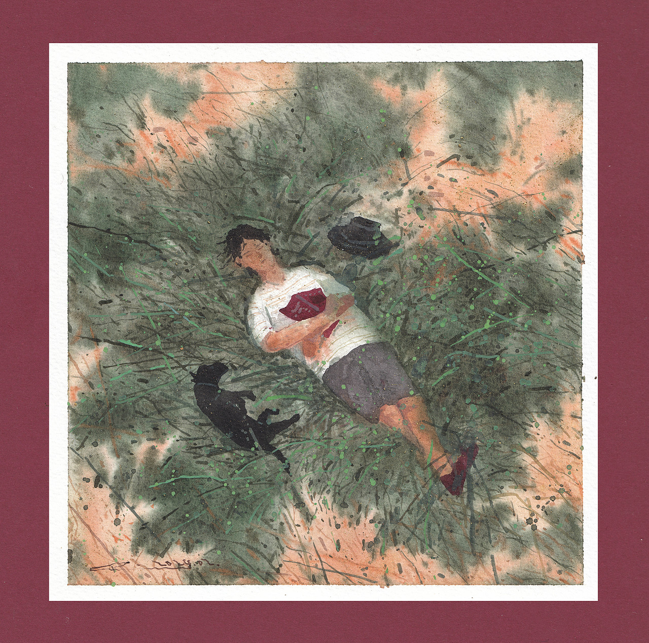 『画本系列』我的第51-53本画本-一人一狗的生活游记（图ZMzYzMzkyNDc2） - 绘画 - 站酷设计师画画的陈一丘原创素材 - 站酷ZCOOL