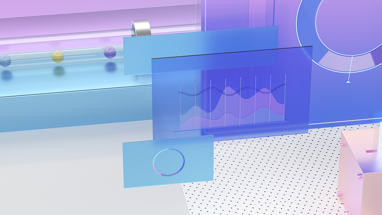 C4D动态练习——运动图形刚体动画