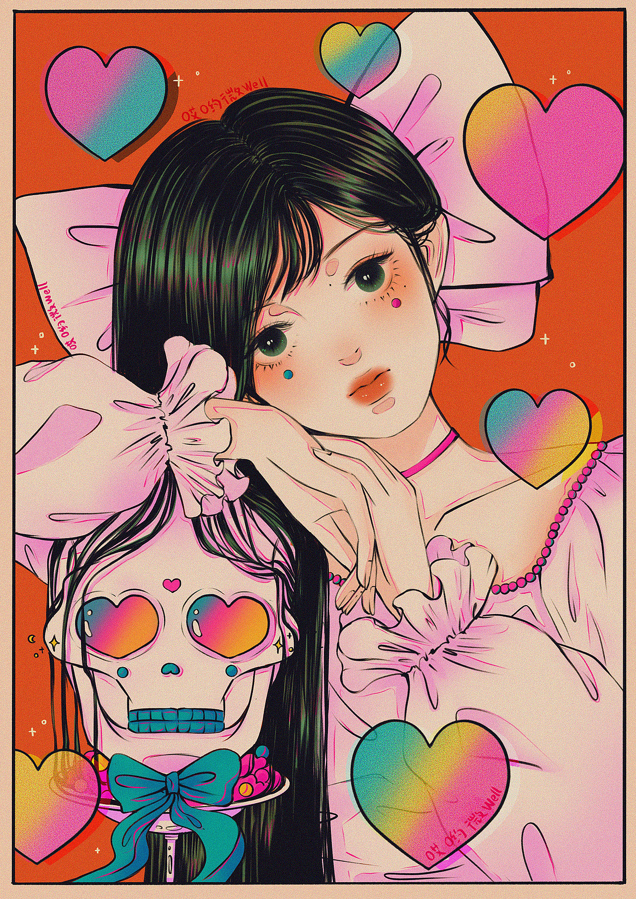 迷人的小妖精插画合集（图ZMzAyNTU3MjY0） - 创作习作 - 站酷设计师哎哟微well原创素材 - 站酷ZCOOL
