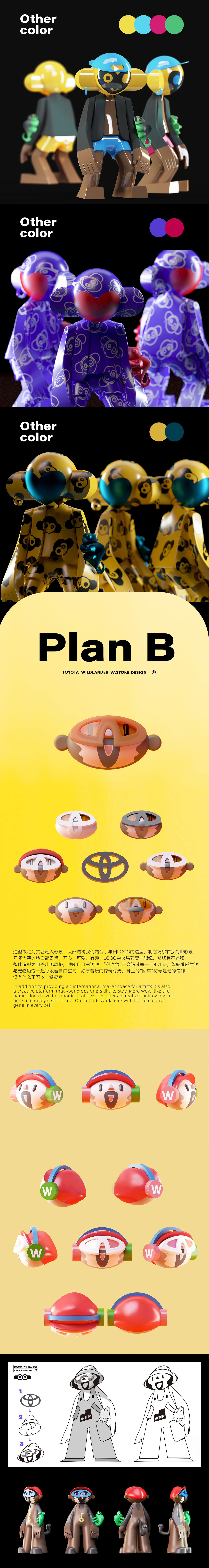 玩型填空 | 广汽丰田“威能骇客”IP形象设计（图ZMzIyNjg1MzA0） - 产品 - 站酷设计师玩型填空原创素材 - 站酷ZCOOL