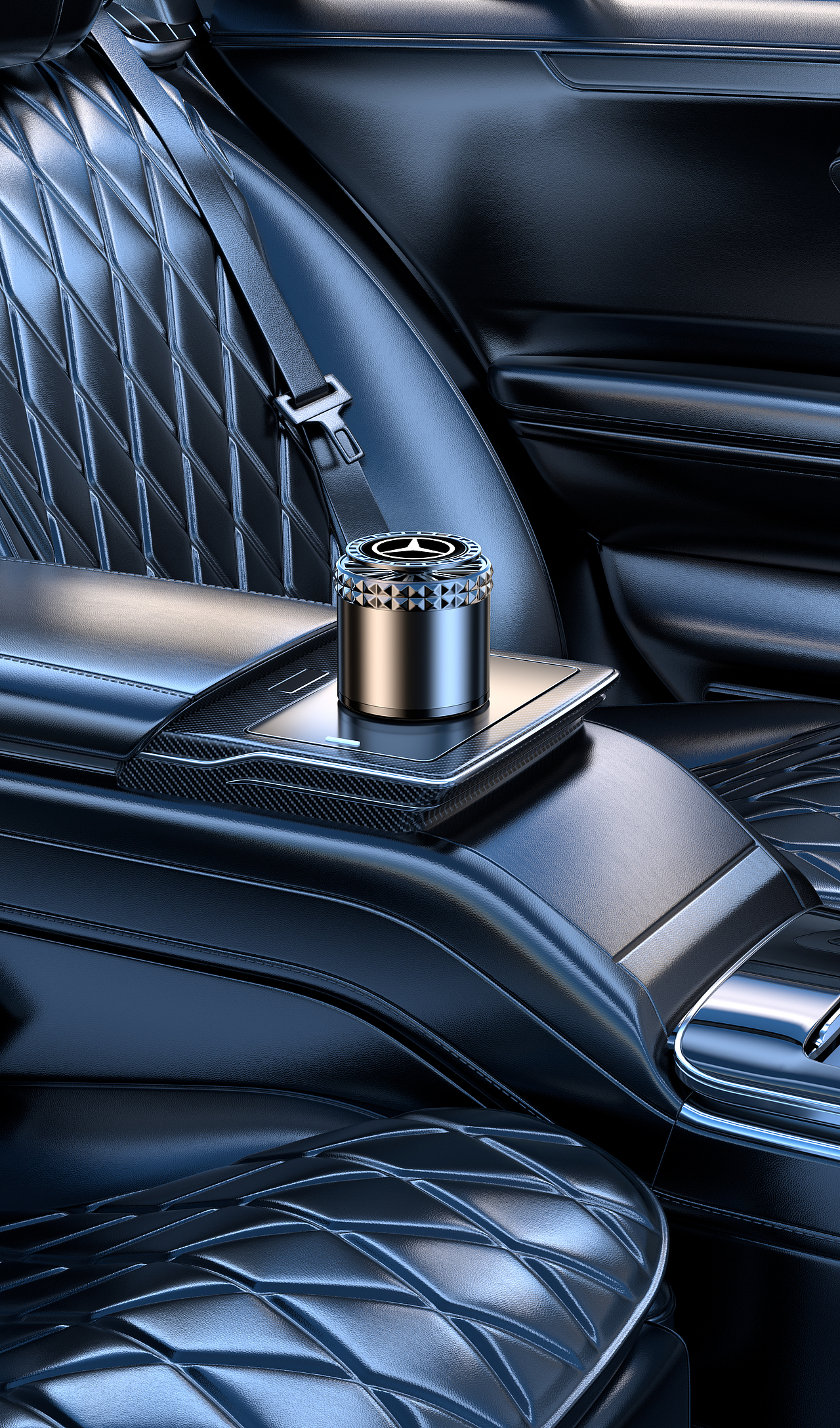 车载香薰内饰渲染练习II