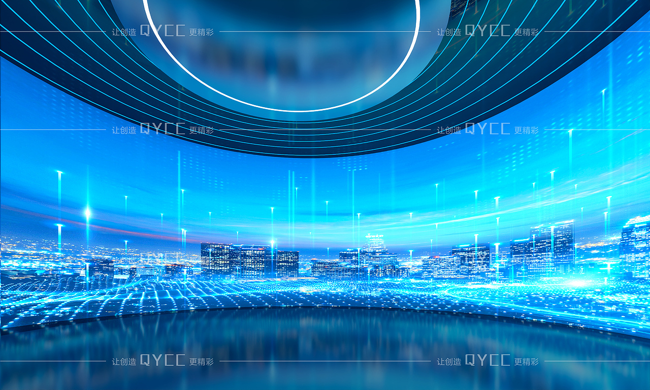 智慧城市规划馆（图ZMzU5OTU4NDM2） - 展陈设计 - 站酷设计师展厅设计展馆设计原创素材 - 站酷ZCOOL