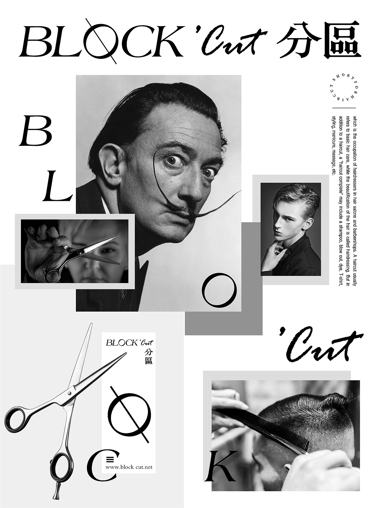 品牌标志设计｜美发沙龙品牌形象设计（图ZMzQzMDc0MzU2） - 品牌 - 站酷设计师暴力的小肉丸子原创素材 - 站酷ZCOOL