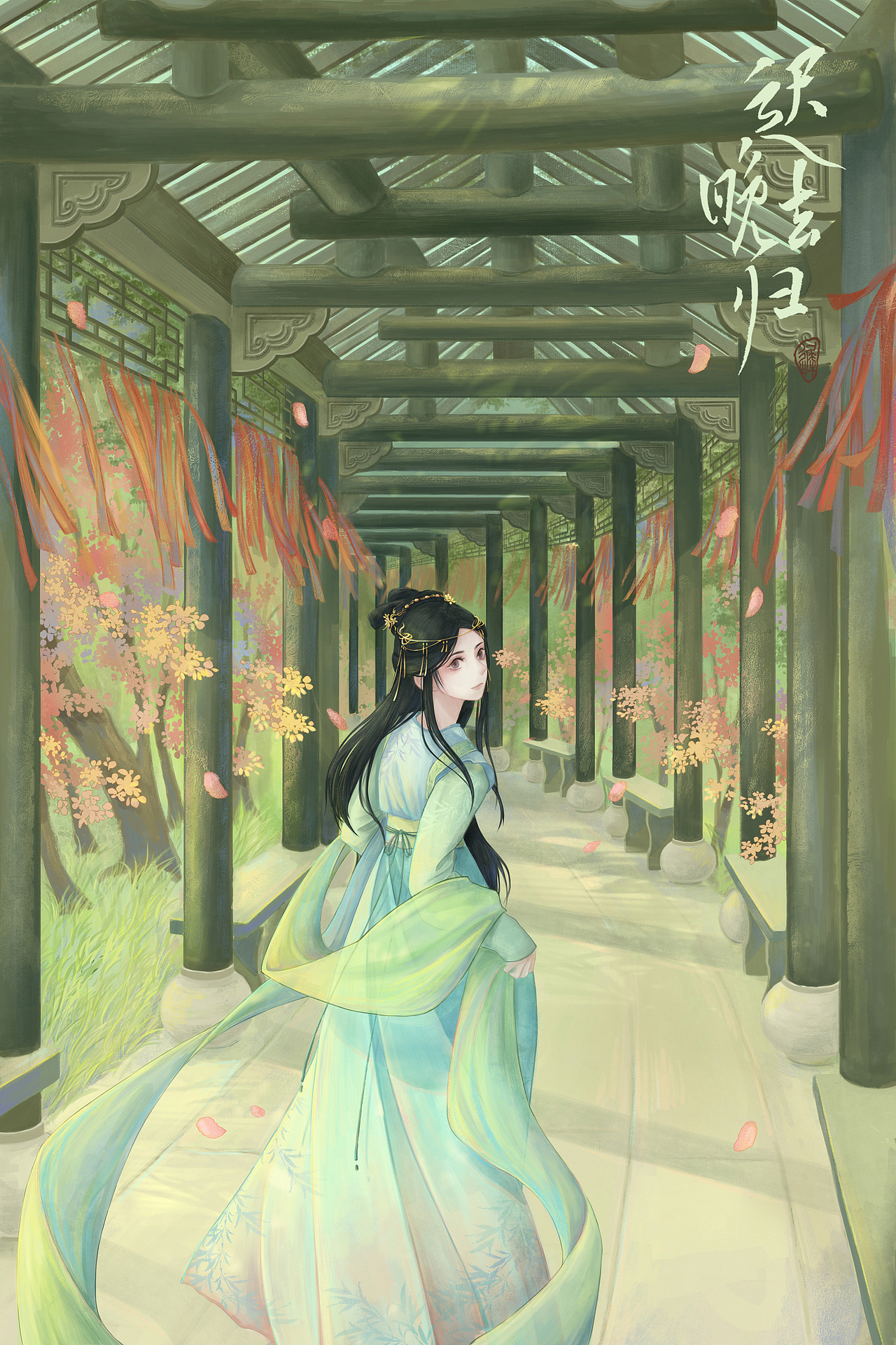 古风插画（图ZMzM2MjQxNzMy） - 商业插画 - 站酷设计师迟去晚归原创素材 - 站酷ZCOOL