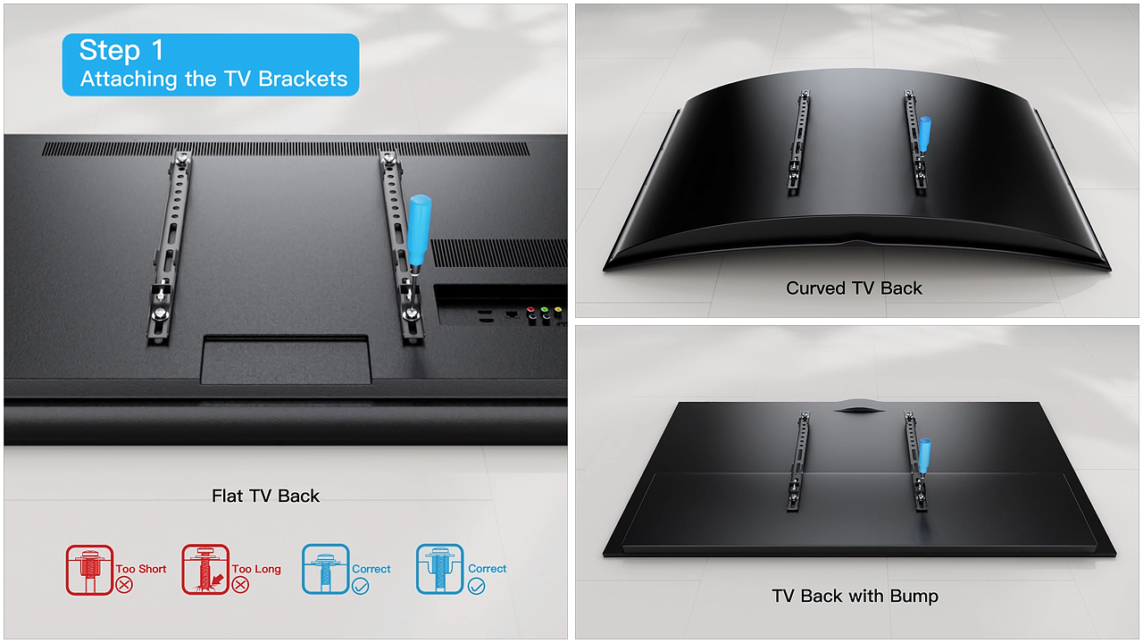 电视支架安装动画展示