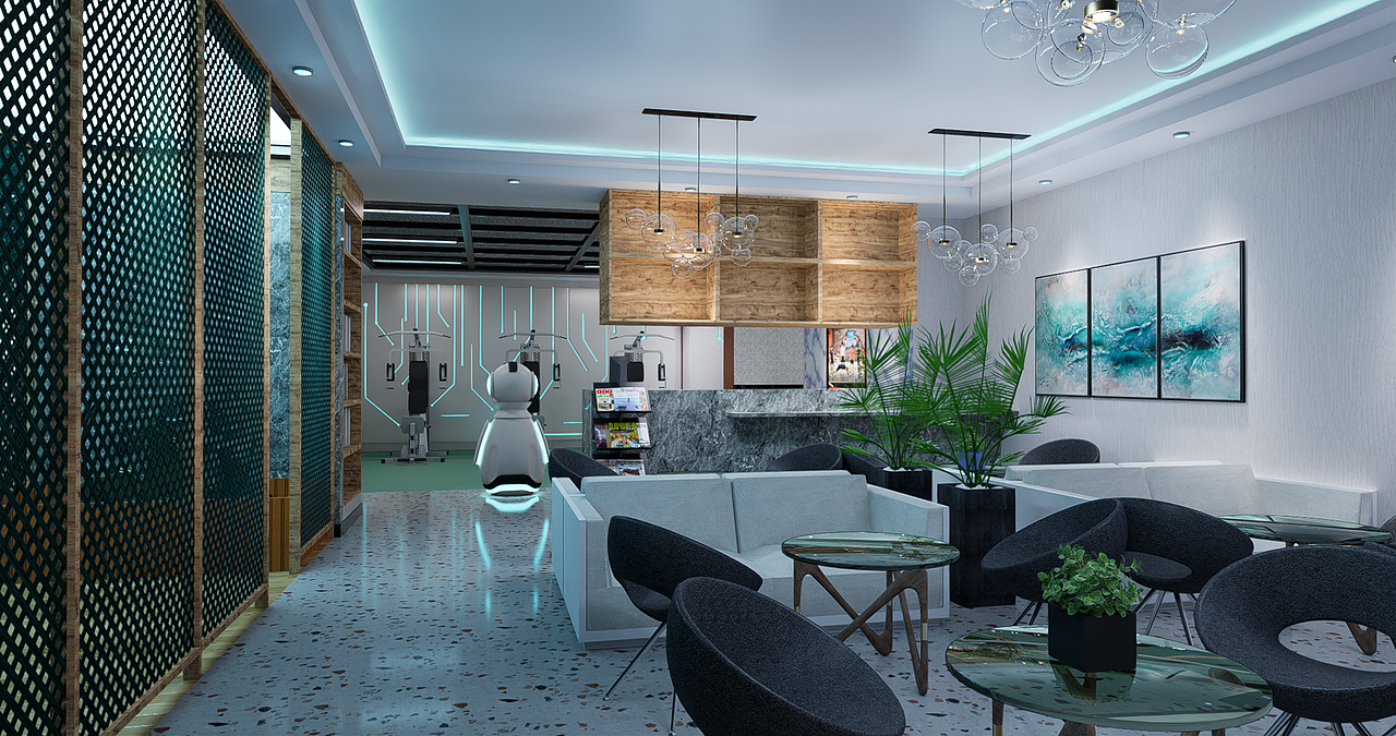 健身馆设计，健身房效果图，效果图制作，工装效果图（图ZMzUxNDk1NzE2） - 场景 - 站酷设计师乌鸦43075169原创素材 - 站酷ZCOOL