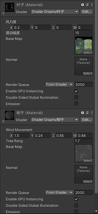 Unity 3D shader graph 树晃动_飞奔的鸡肉包-站酷ZCOOL