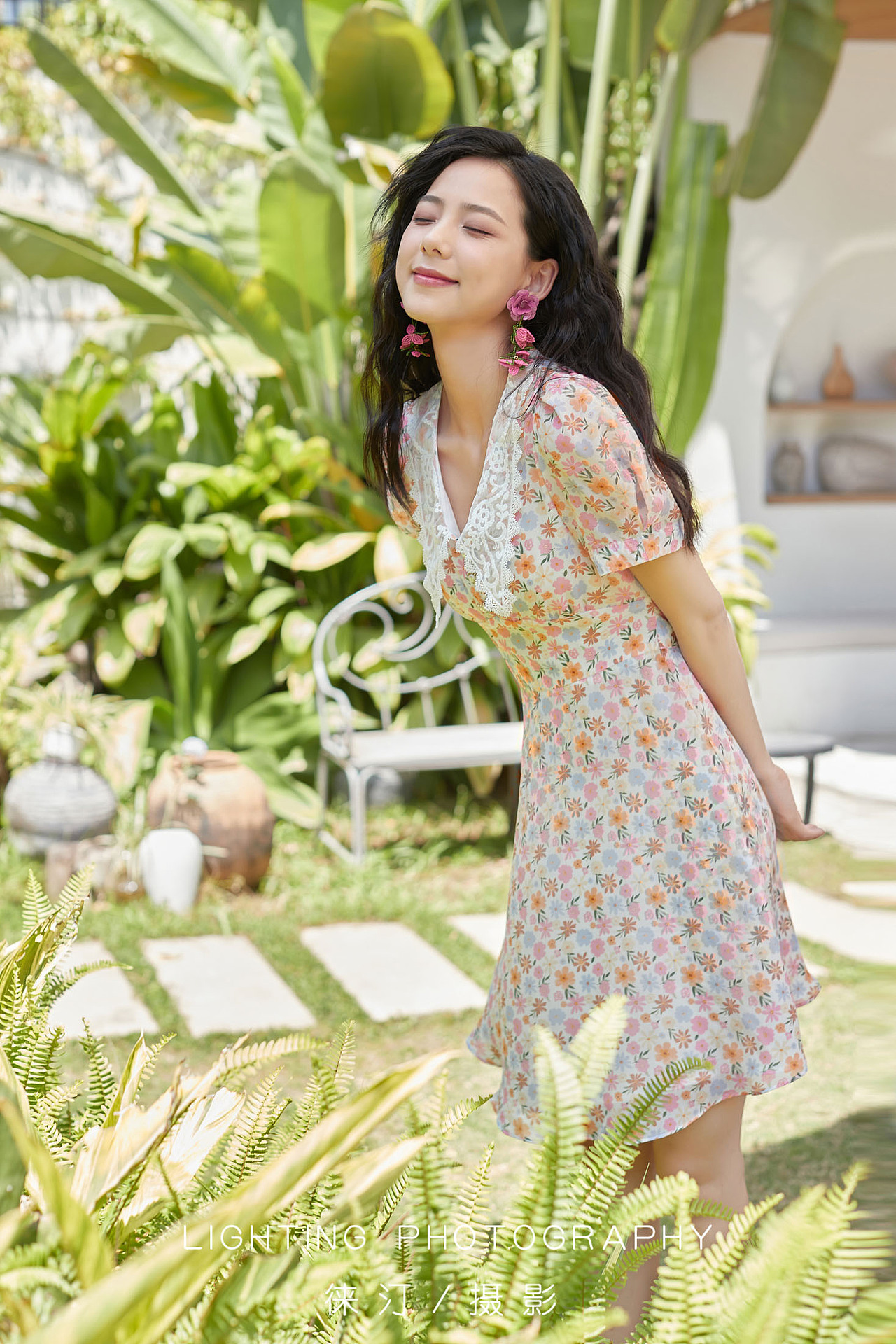 法式风服装摄影,女装拍摄,森系人像摄影,深圳摄影师