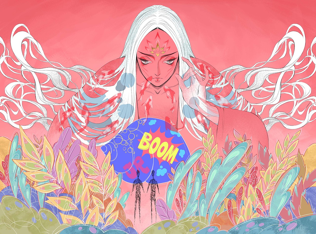 生命树（图ZMzE2MDQ0NjAw） - 商业插画 - 站酷设计师镜水插画原创素材 - 站酷ZCOOL