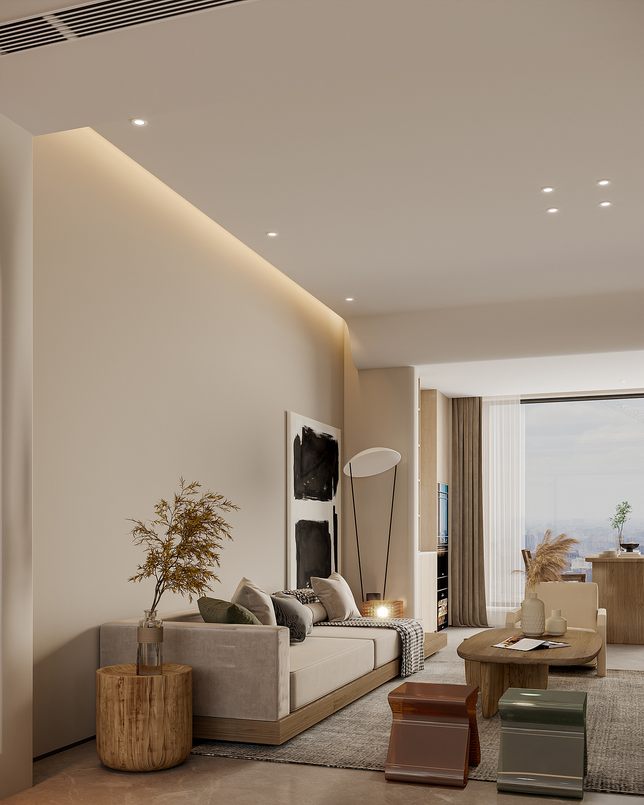 刚出炉的家装渲染