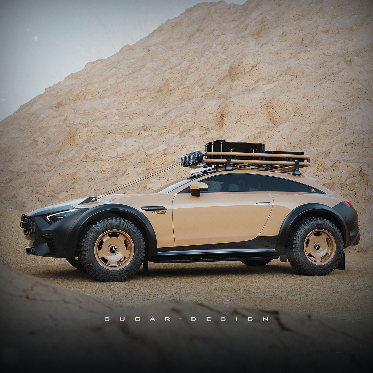 梅赛德斯-奔驰SL AMG双门猎跑车新车预览!