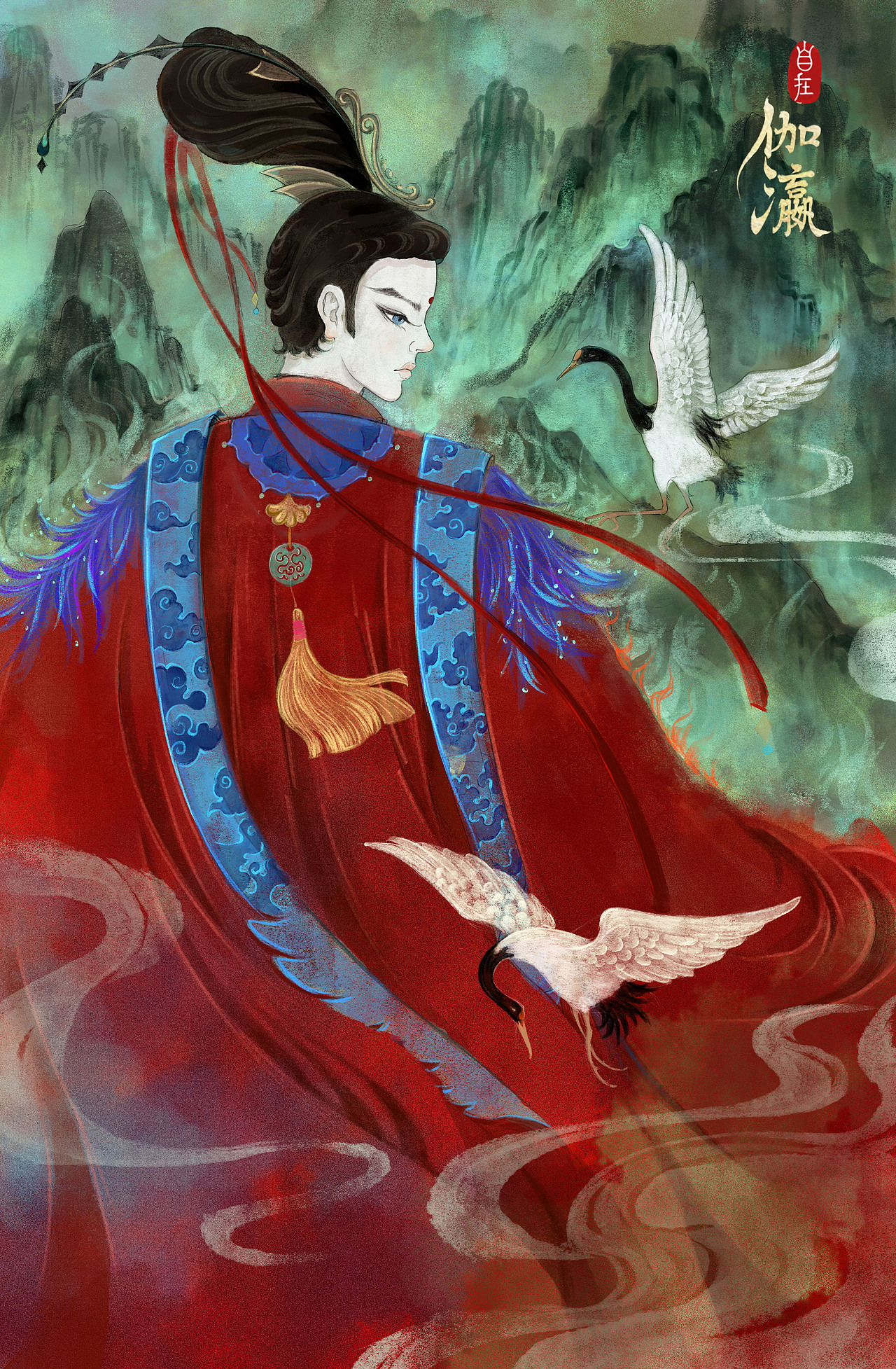 2022-年中作品集（图ZMzA4MjU2MzMy） - 商业插画 - 站酷设计师伽瀛原创素材 - 站酷ZCOOL