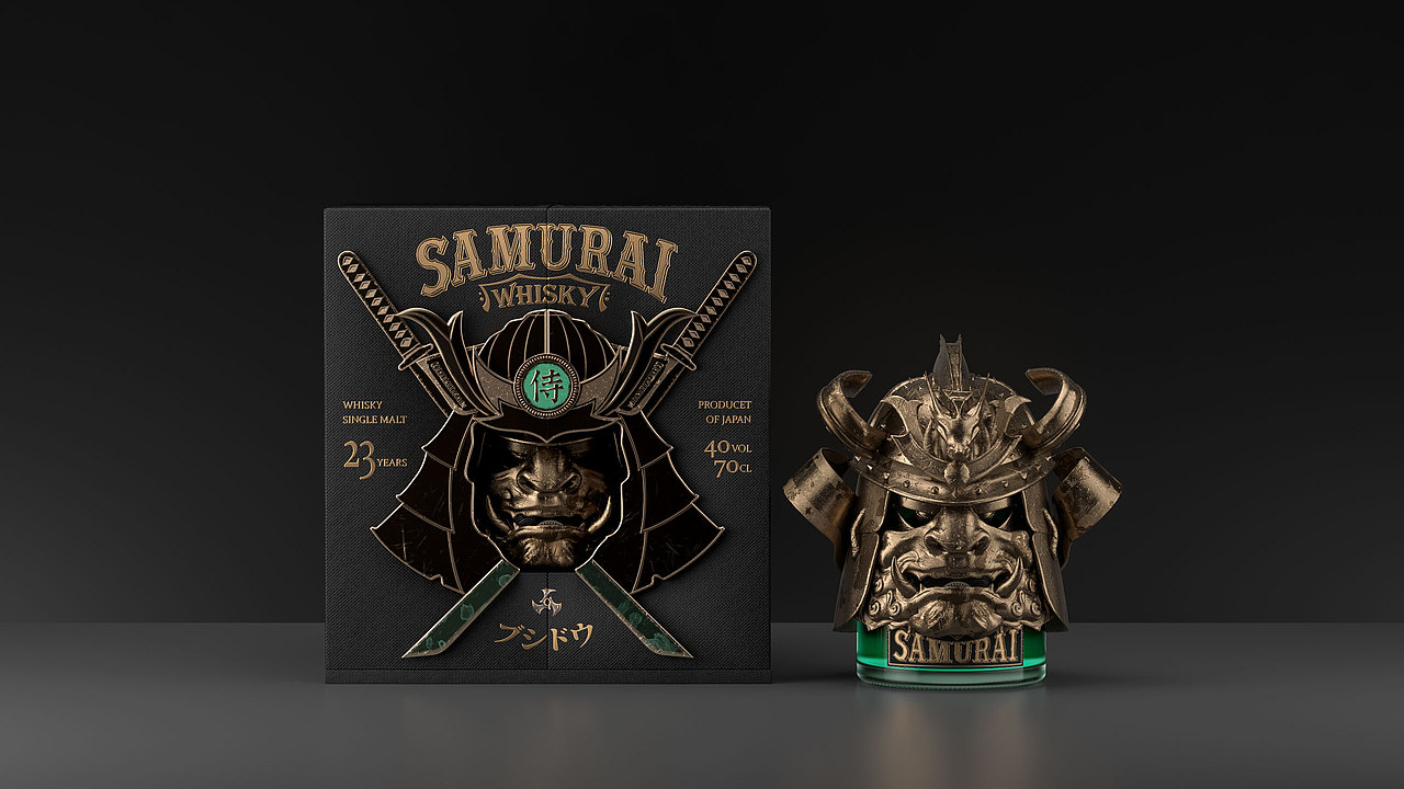 武士酒产品渲染（图ZMzIyMjk0MzA4） - 产品 - 站酷设计师MSkins原创素材 - 站酷ZCOOL
