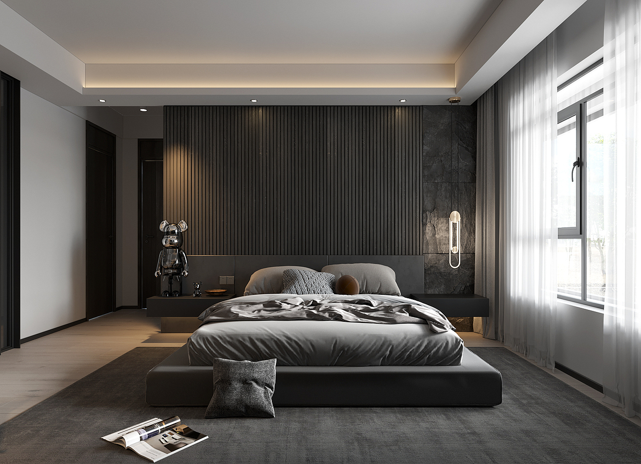 暗黑风家装（图ZMzYxNjI1NzM2） - 家装设计 - 站酷设计师南方视觉原创素材 - 站酷ZCOOL