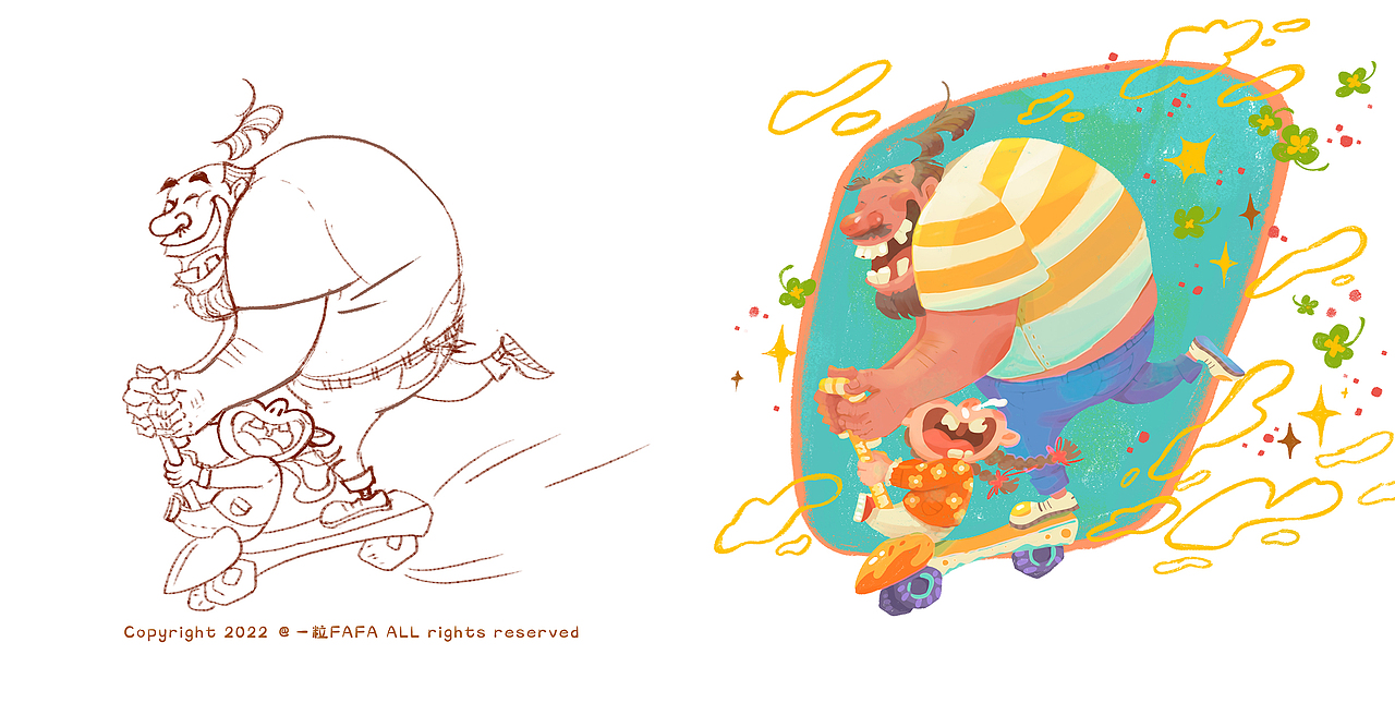 Hi!你好啊（图ZMzEwMTA4MDI0） - 儿童插画 - 站酷设计师一粒FAFA原创素材 - 站酷ZCOOL