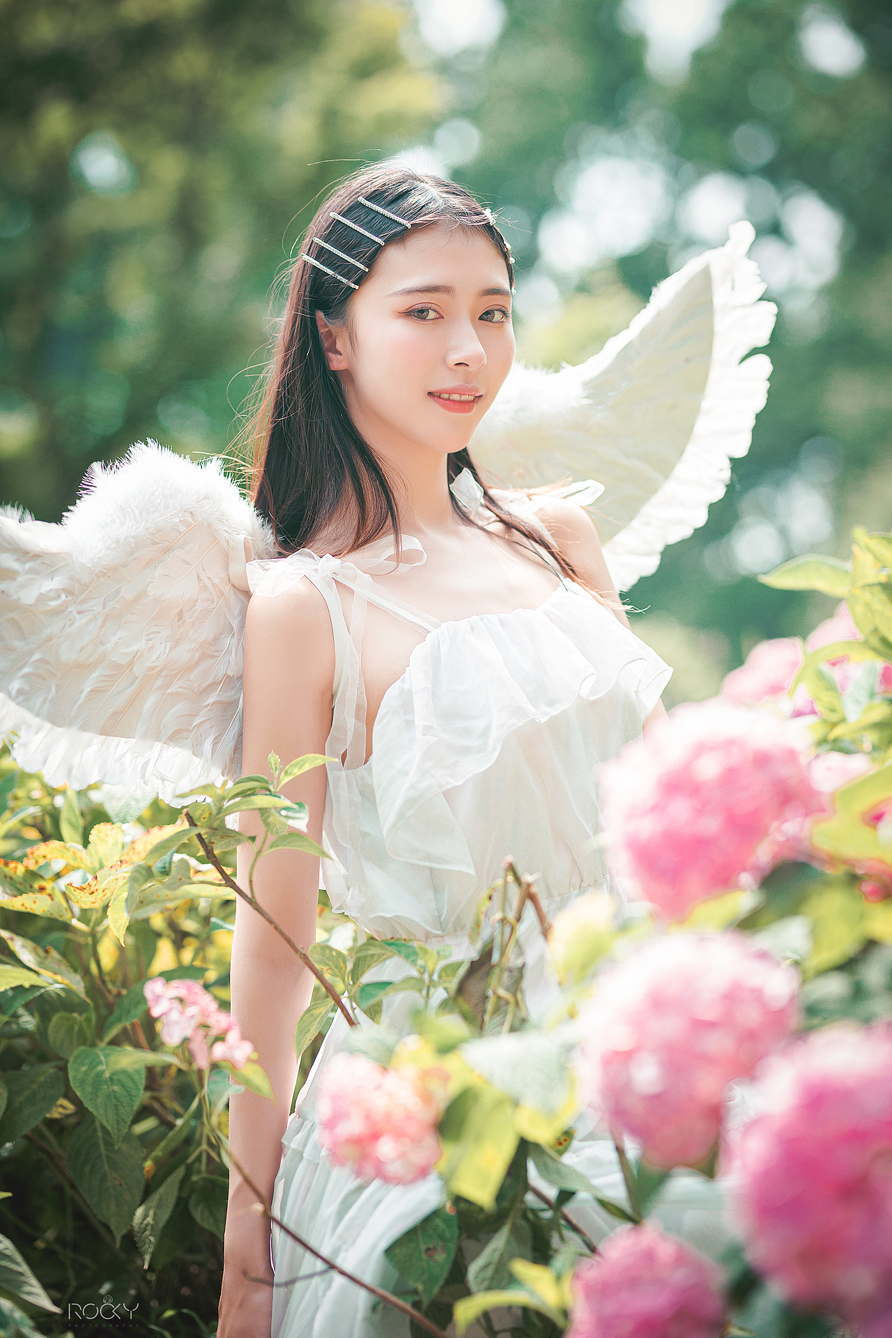 绣球花仙子（图ZMzA5ODc3OTQ0） - 人像摄影 - 站酷设计师微胖凹凸曼原创素材 - 站酷ZCOOL