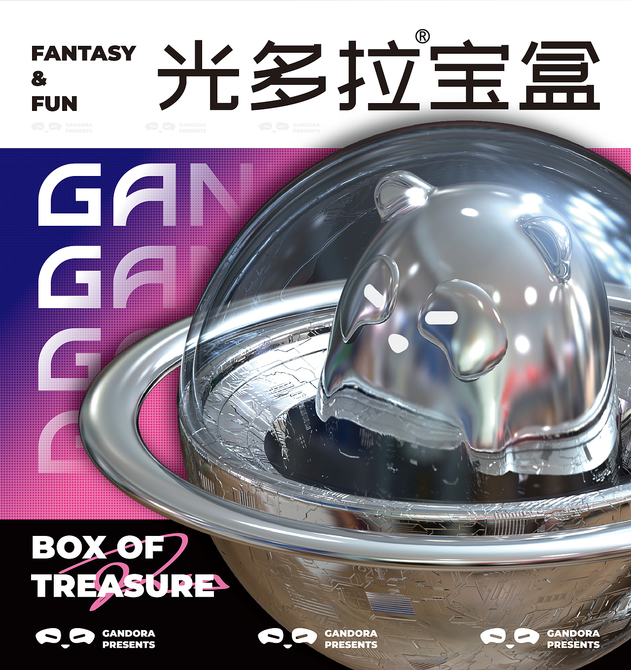 品牌全案设计丨光多拉GANDORA宝盒IP设计丨第二弹