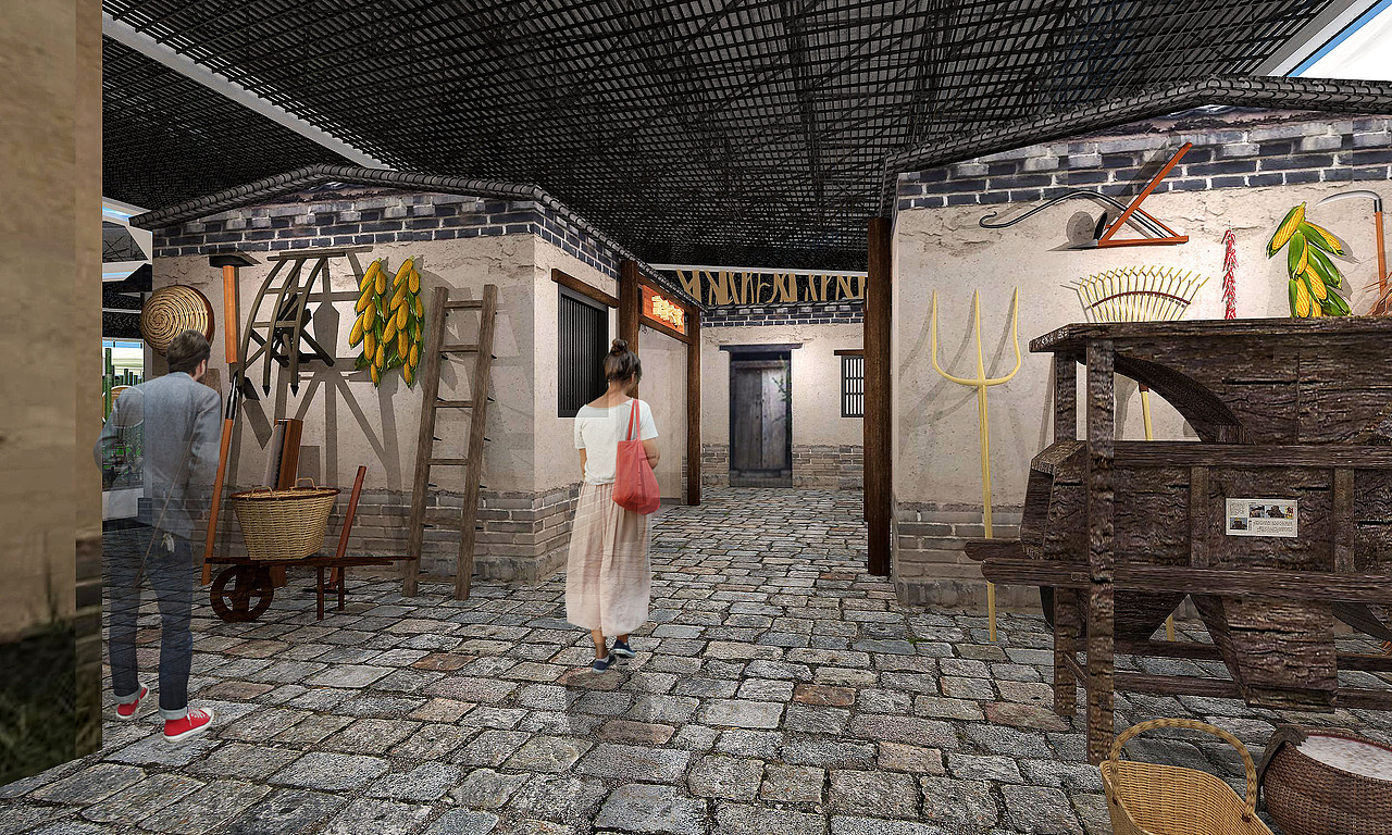 展示云 | 农耕博物馆（图ZMzA0Mzk3ODUy） - 建筑设计 - 站酷设计师展示云空间设计原创素材 - 站酷ZCOOL