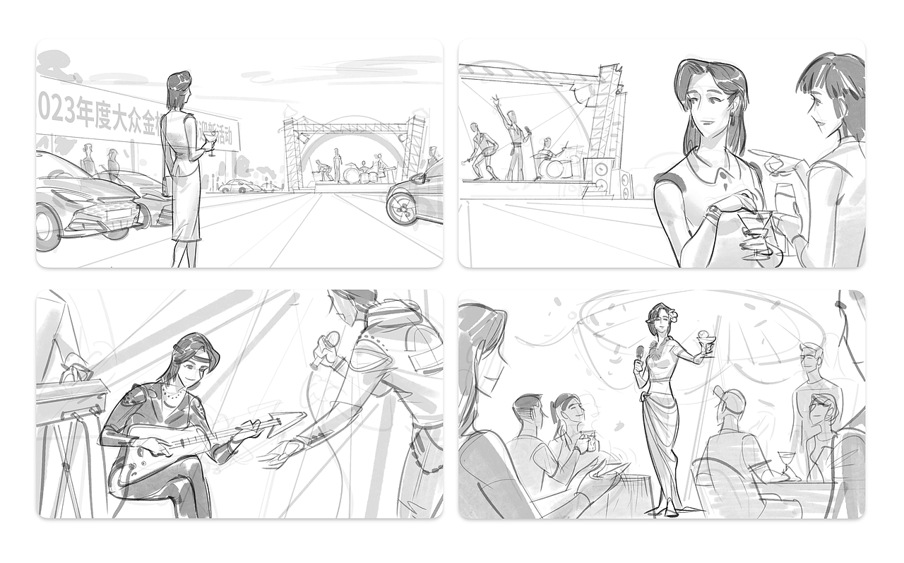 互联网/TVC/广告片/视频短片:故事板分镜头 与 工作流