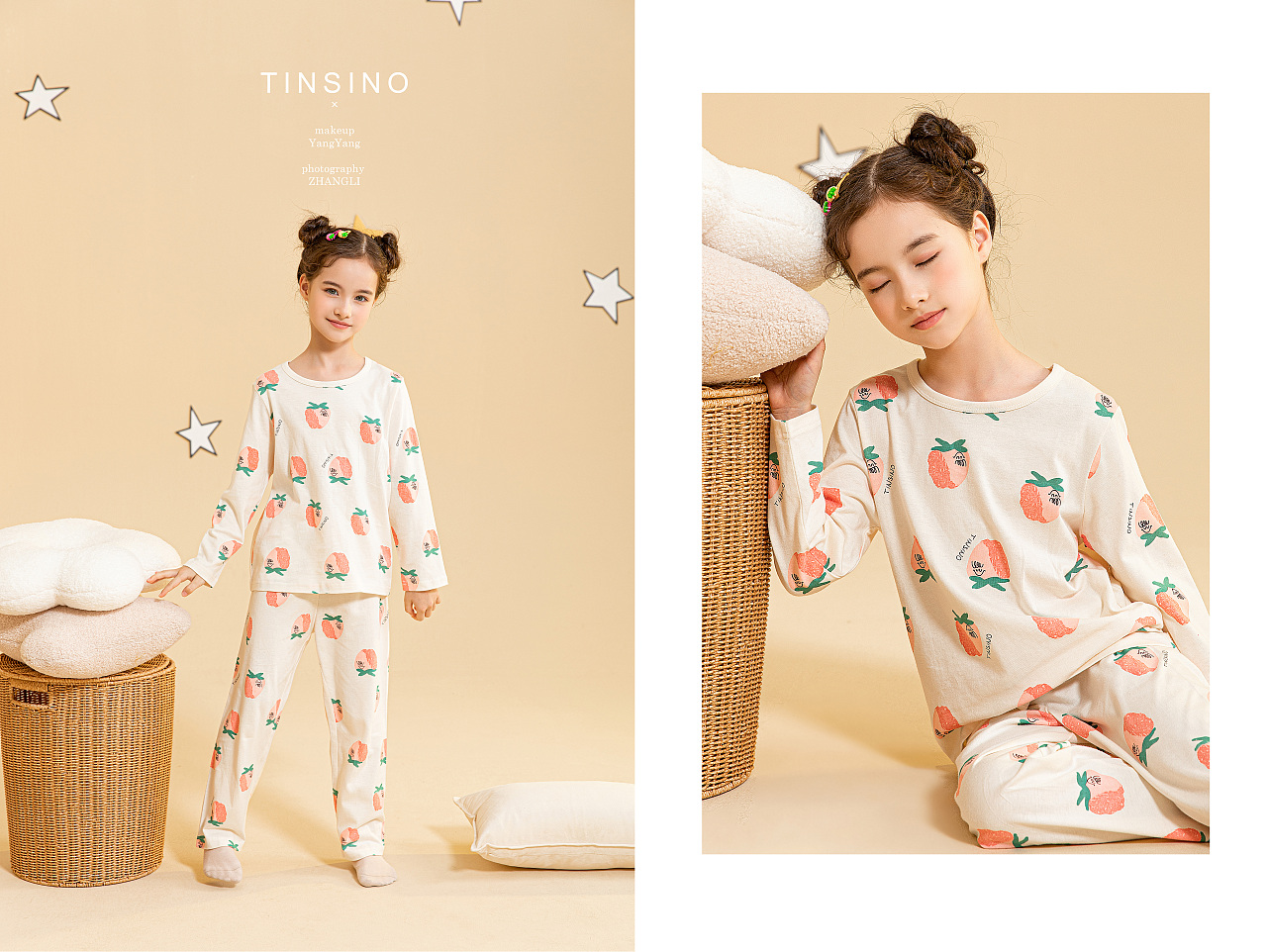 儿童家居服秋冬系列①（图ZMzIzMTg3MDIw） - 人像摄影 - 站酷设计师丶心五口原创素材 - 站酷ZCOOL