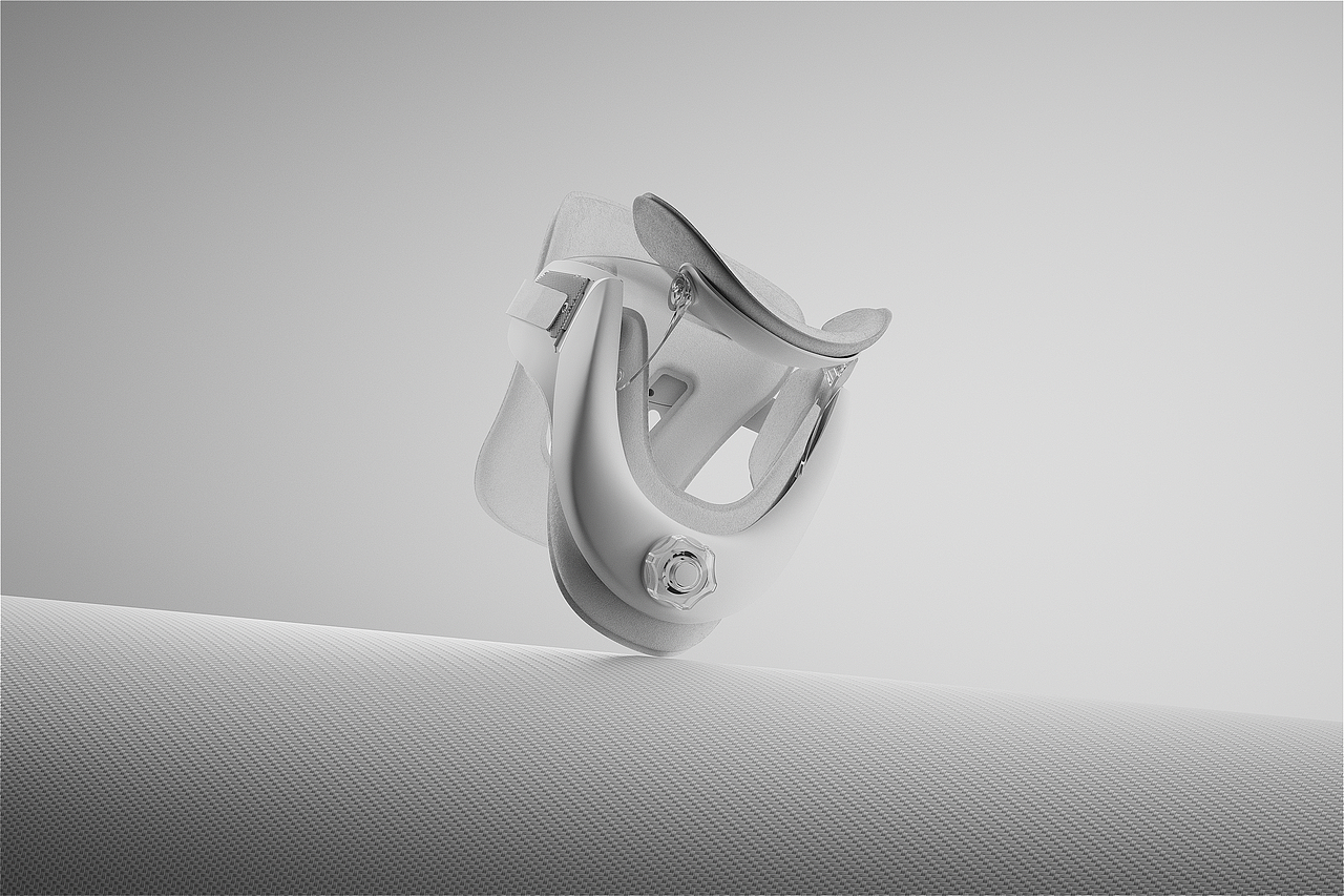 何浩明颈椎牵引器渲染