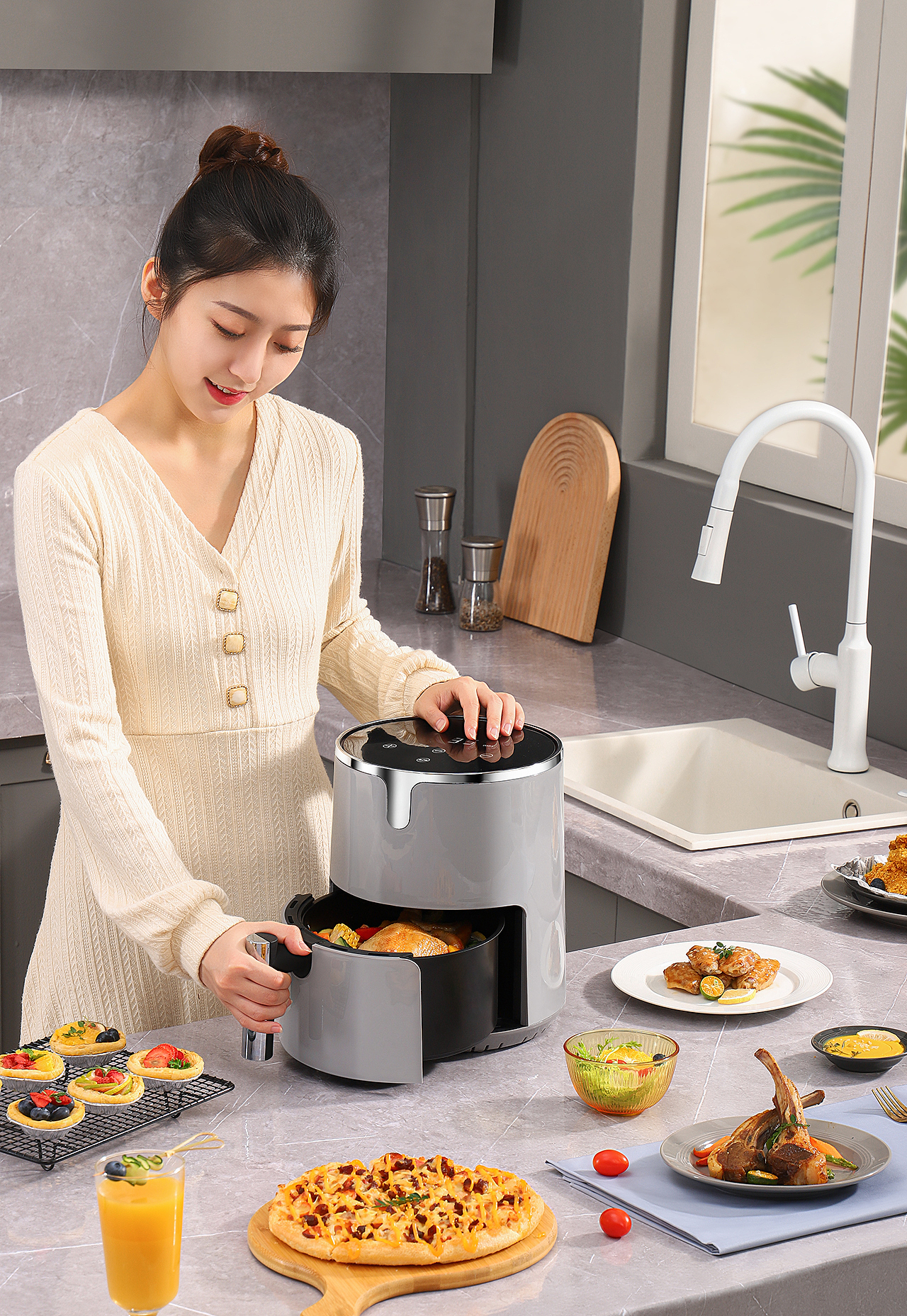 小家电拍摄 空气炸锅 详情|电商视频（图ZMzIyNjg3MzMy） - 电商 - 站酷设计师陈梦遗原创素材 - 站酷ZCOOL