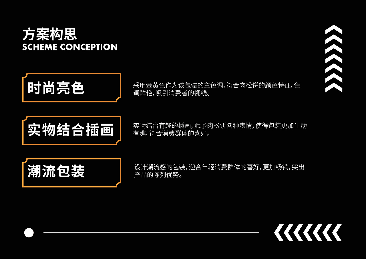 酥软肉松饼包装提案