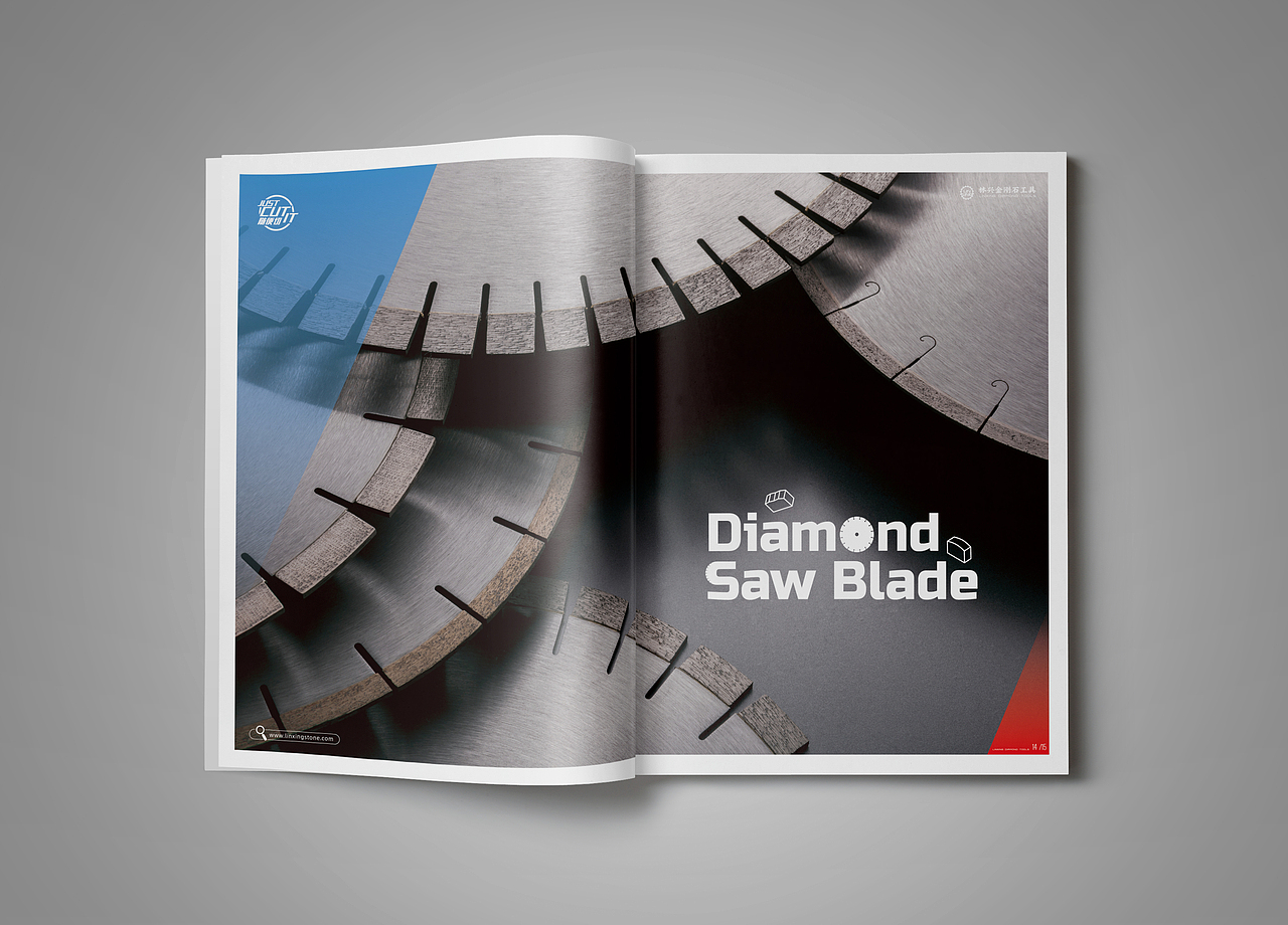 工业风格金刚石，石材切割，石材机械画册