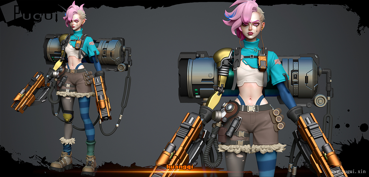 pugui游戏--角色精品班学员作品（图ZMzUxMzY5Nzc2） - 人物/生物 - 站酷设计师pugui游戏原创素材 - 站酷ZCOOL