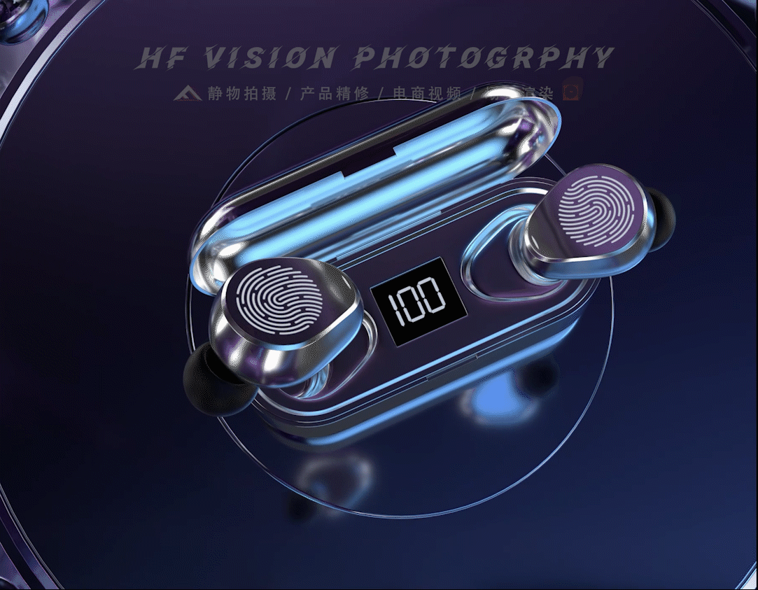 蓝牙耳机×OC视频渲染