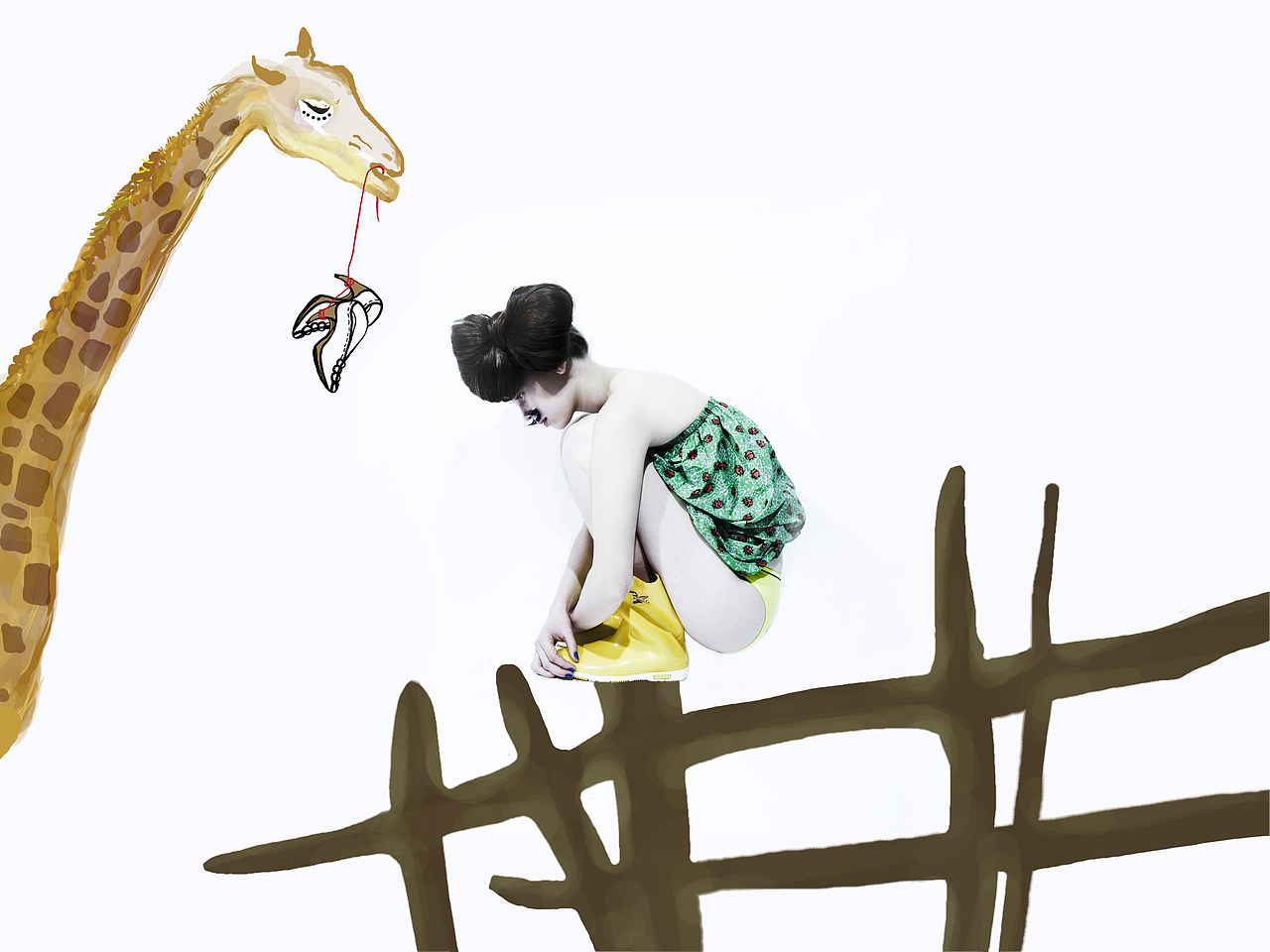 给摄影师作品画的线条（图ZMzU0MjMzNDIw） - 艺术插画 - 站酷设计师普罗范原创素材 - 站酷ZCOOL