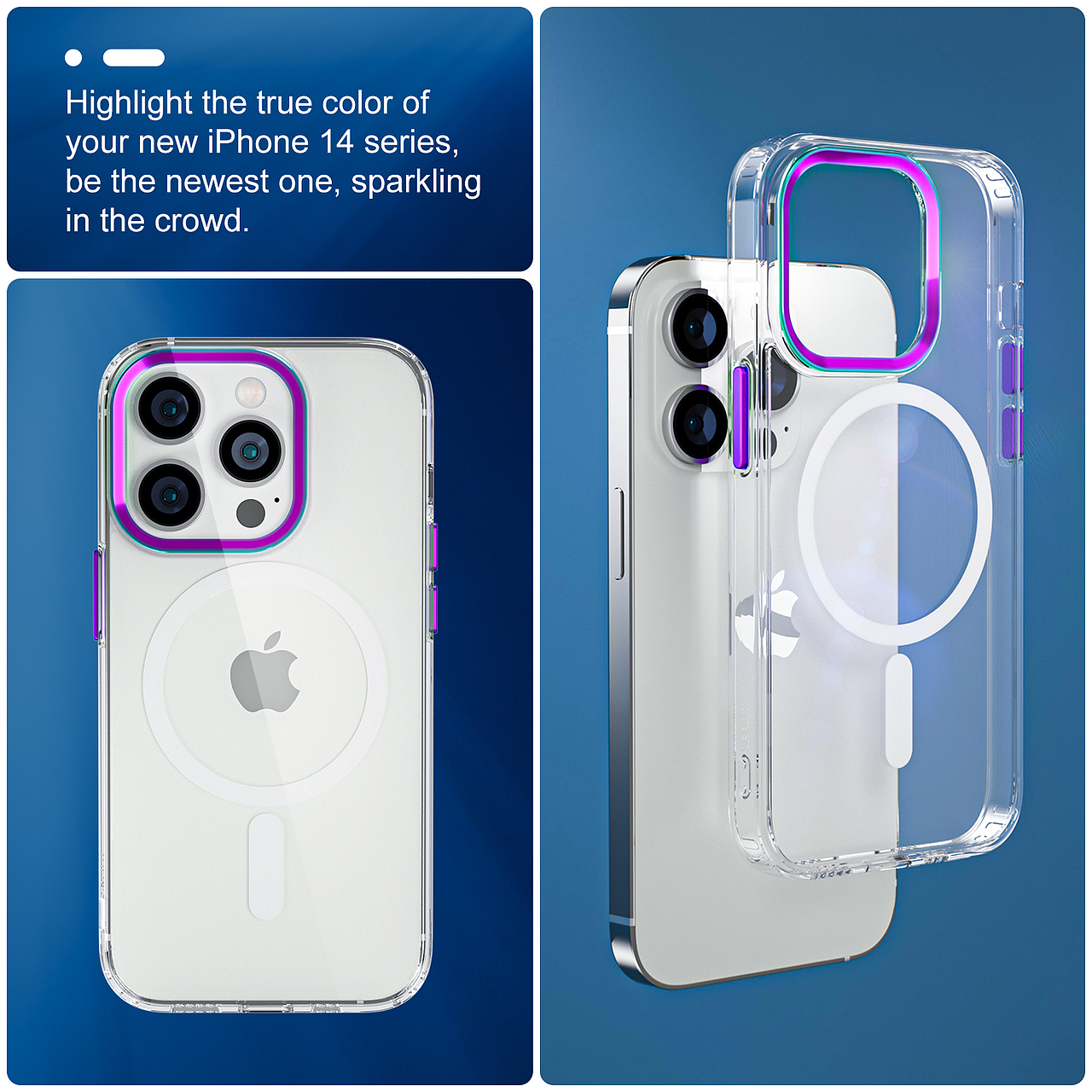 iPhone14手机壳 丨亚马逊主图A+丨移动电源丨丨OC渲染