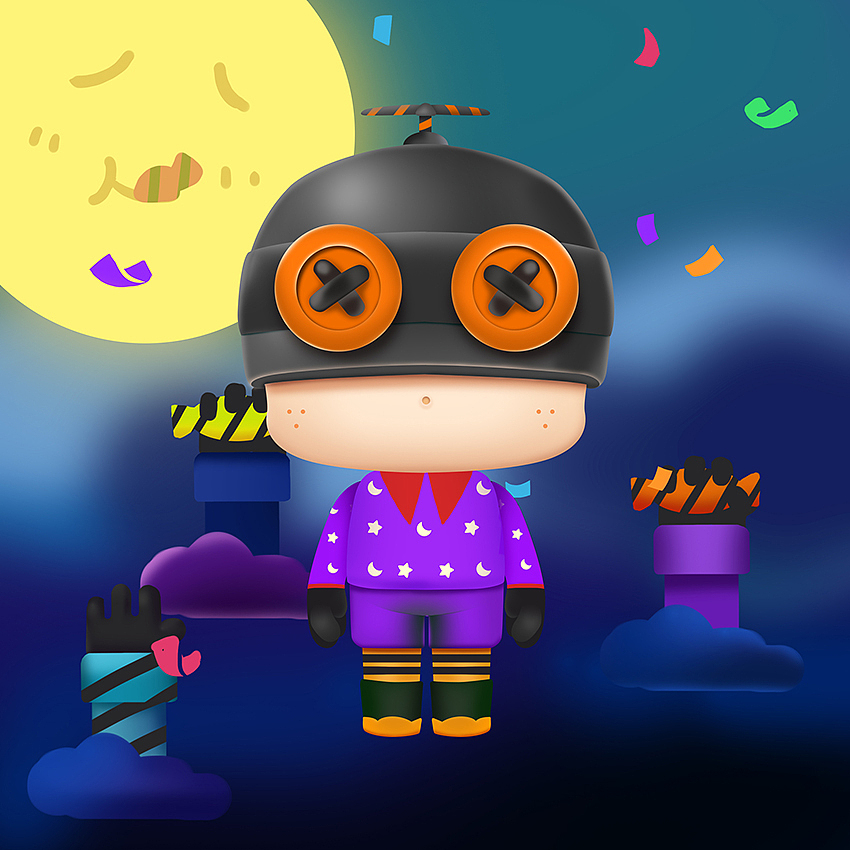 Pilot飞行者（图ZMzA3NDk0OTIw） - IP形象 - 站酷设计师舍九社原创素材 - 站酷ZCOOL