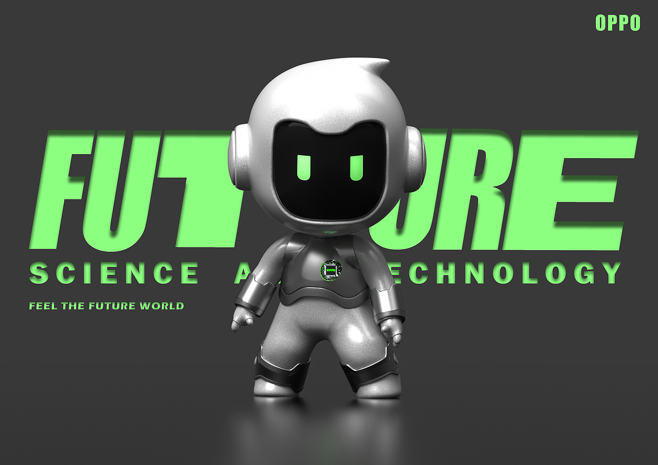 oppo全球青年创享计划 | ip形象 | future core